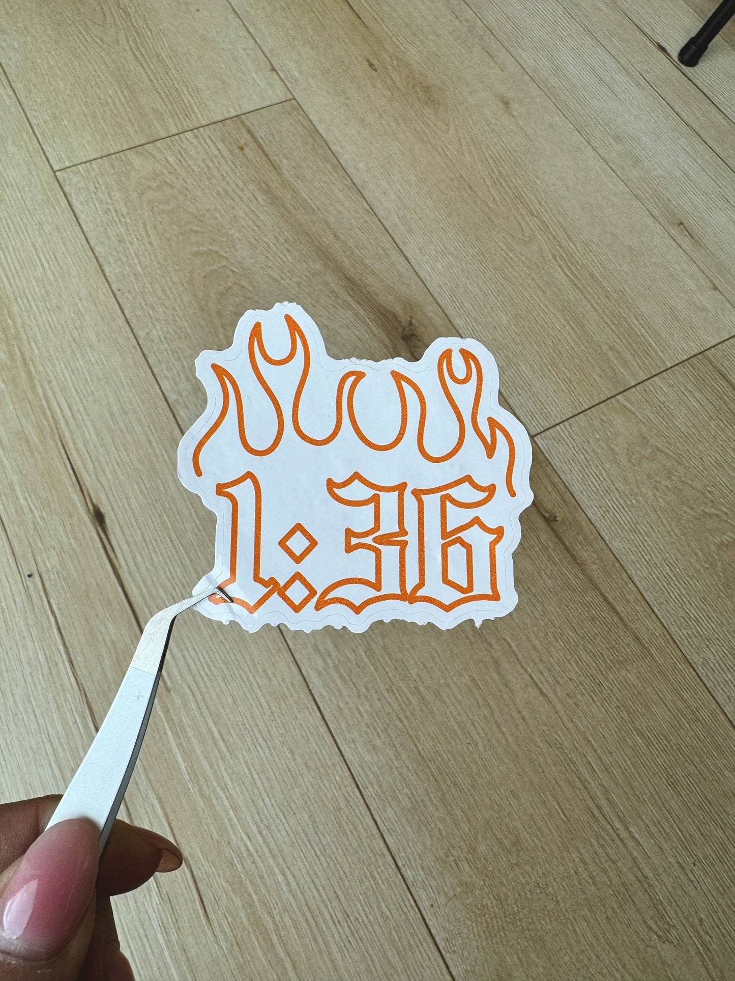 1:36 Sticker