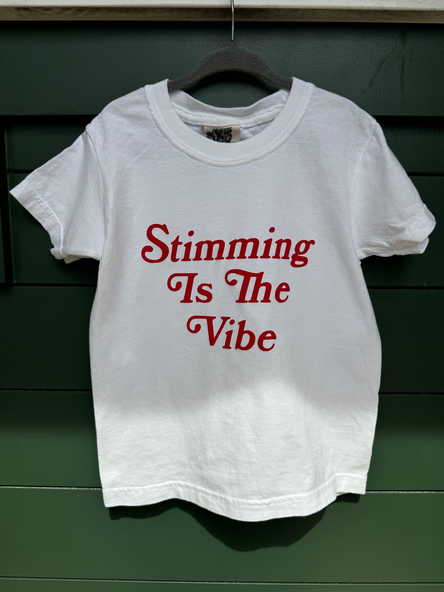 Toddler + Youth Stimming Is The Vibe Puff Print T-Shirt