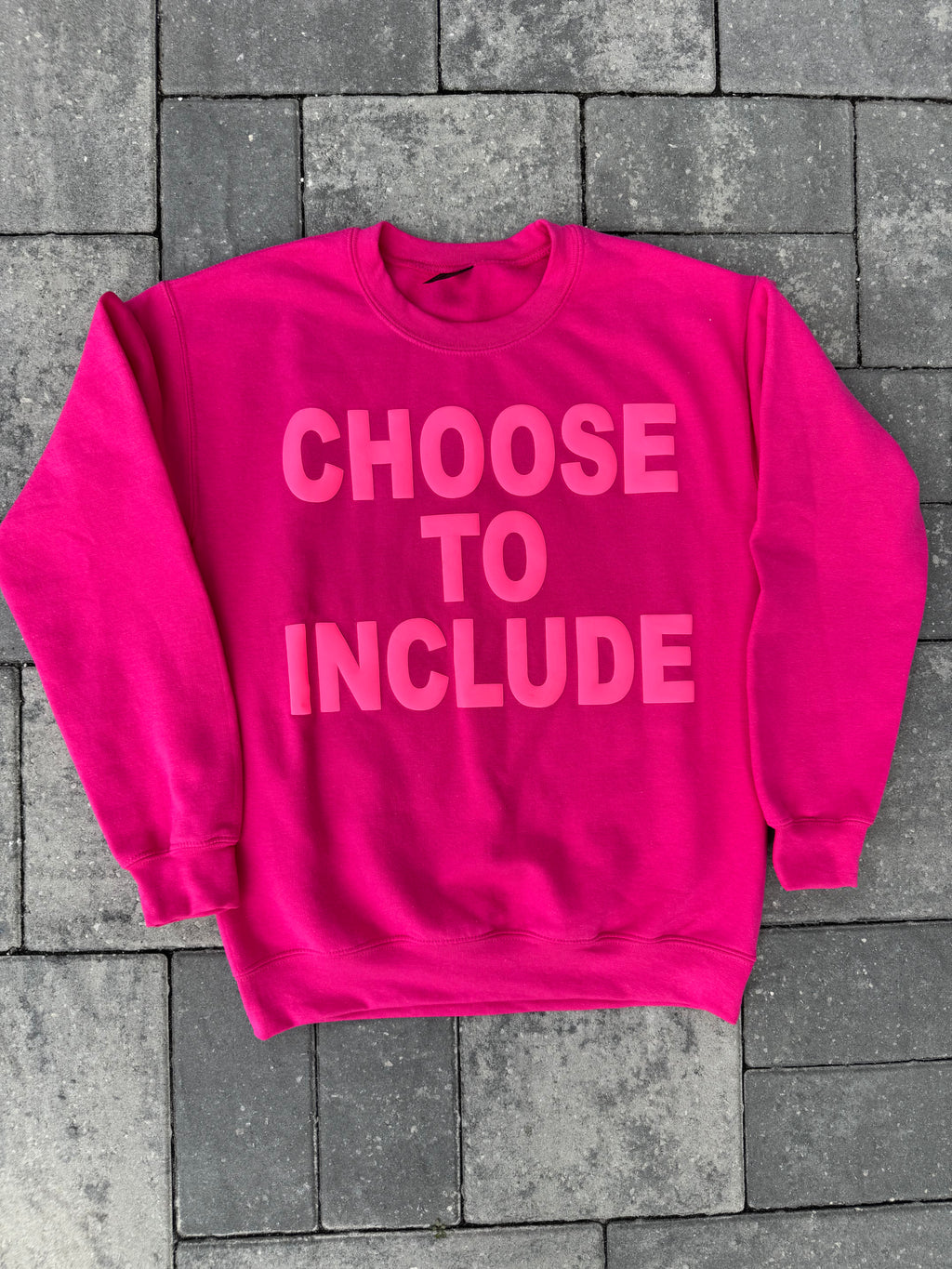 Choose To Include Puff Crewneck