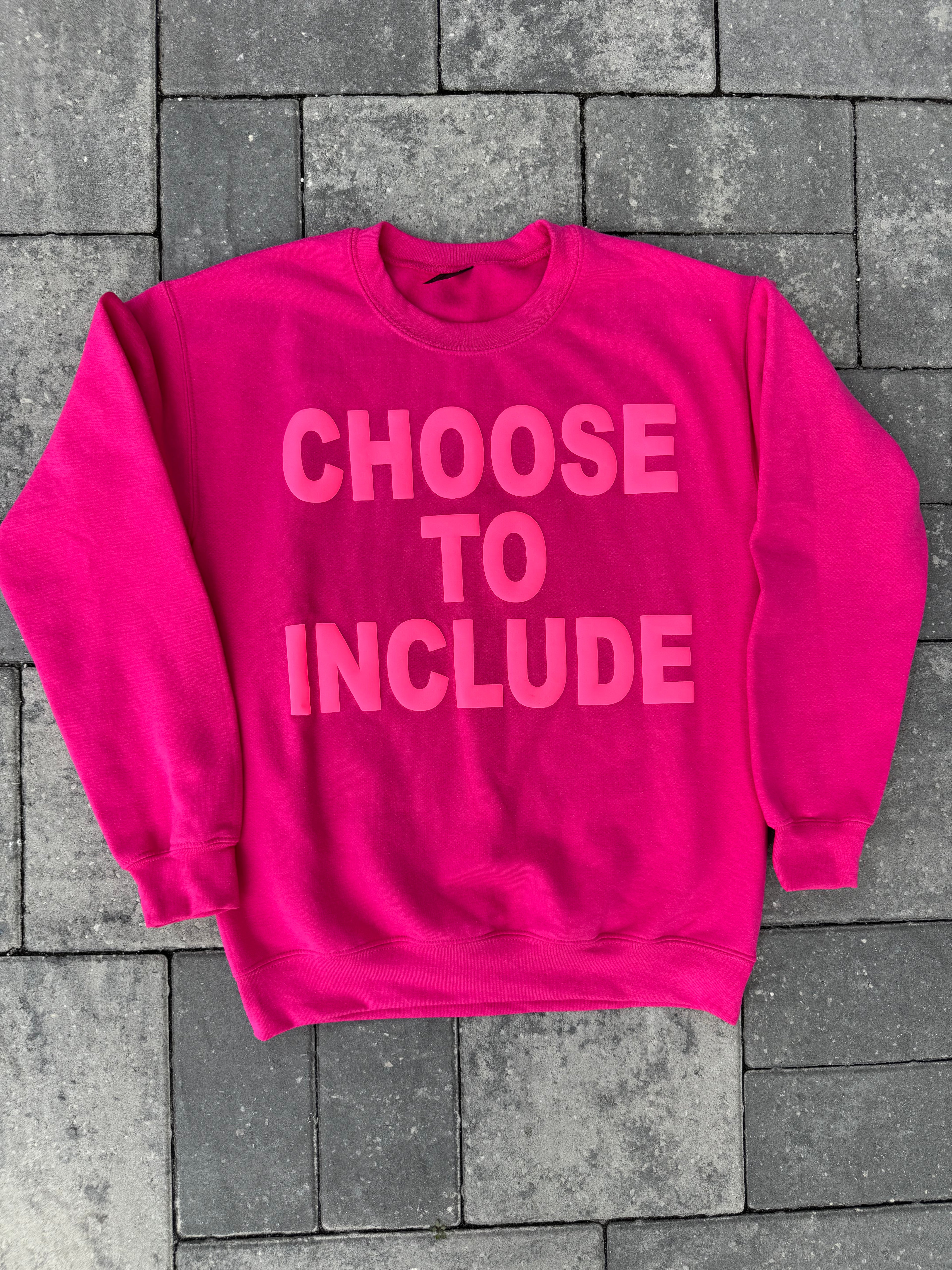 Choose To Include Puff Crewneck