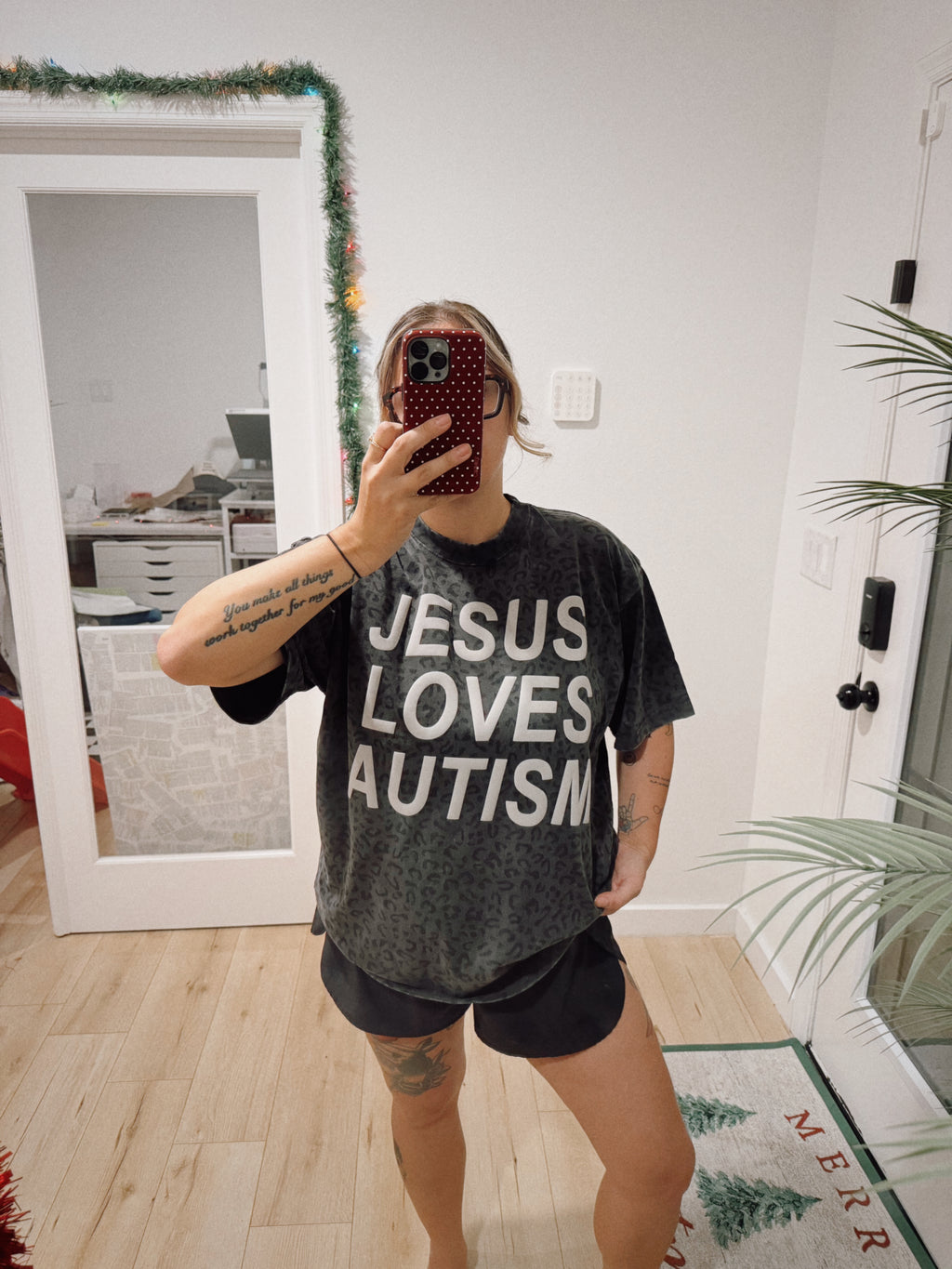 Revelation “JLA" Cotton Collective Puff Print T-Shirt