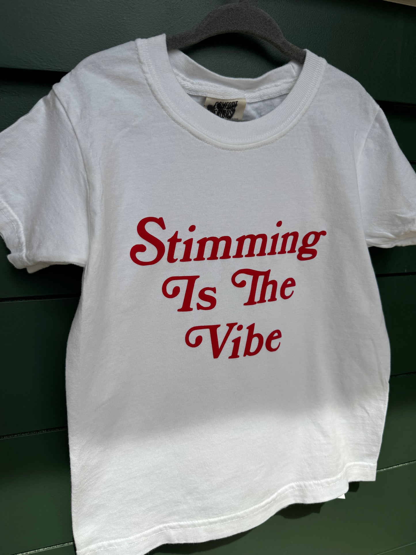 Toddler + Youth Stimming Is The Vibe Puff Print T-Shirt