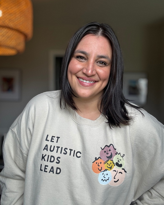 Let Autistic Kids Lead Logo Sweatshirt