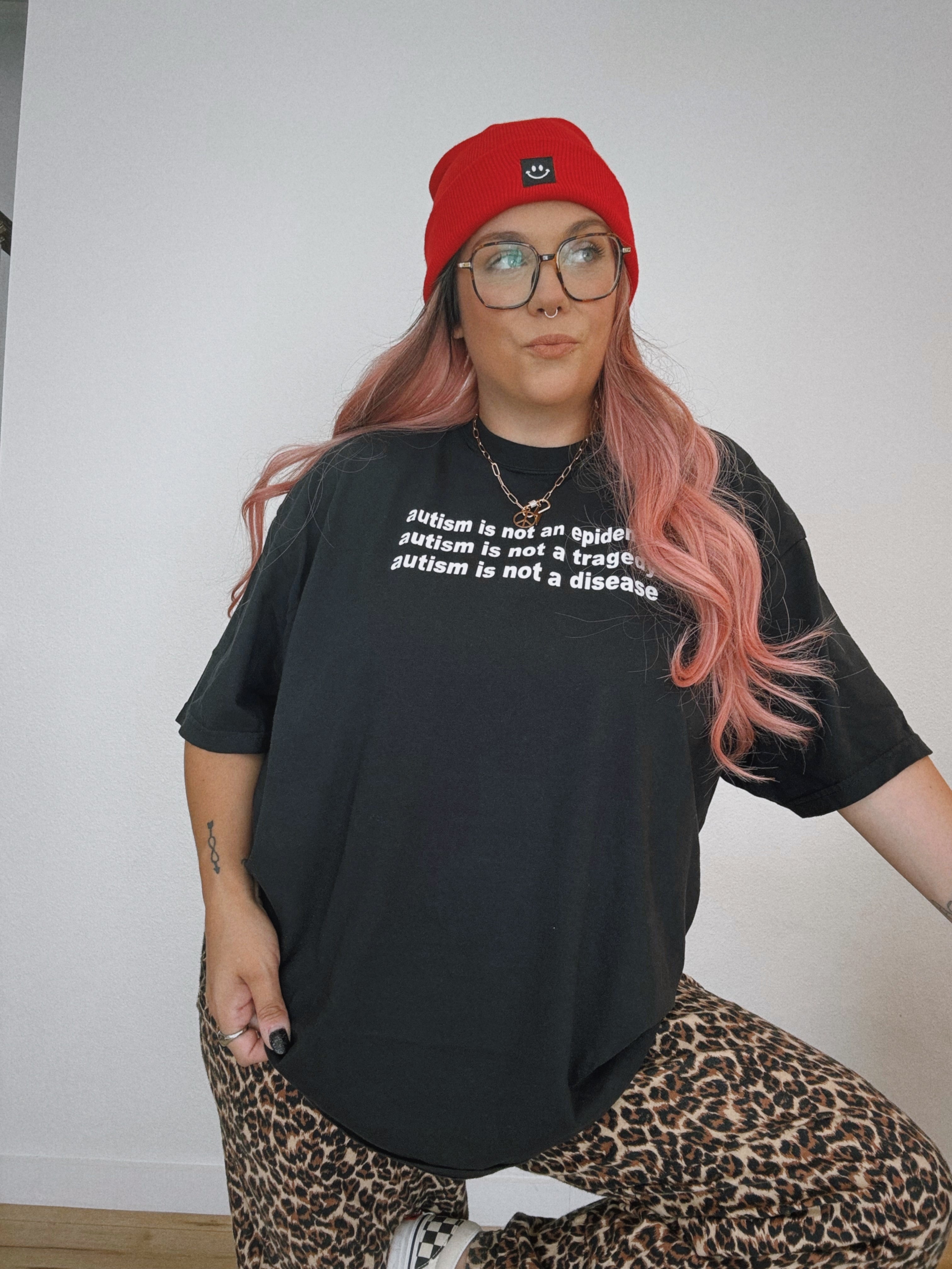 Unisex “Autism is not an epidemic, a tragedy, or disease” T-Shirt