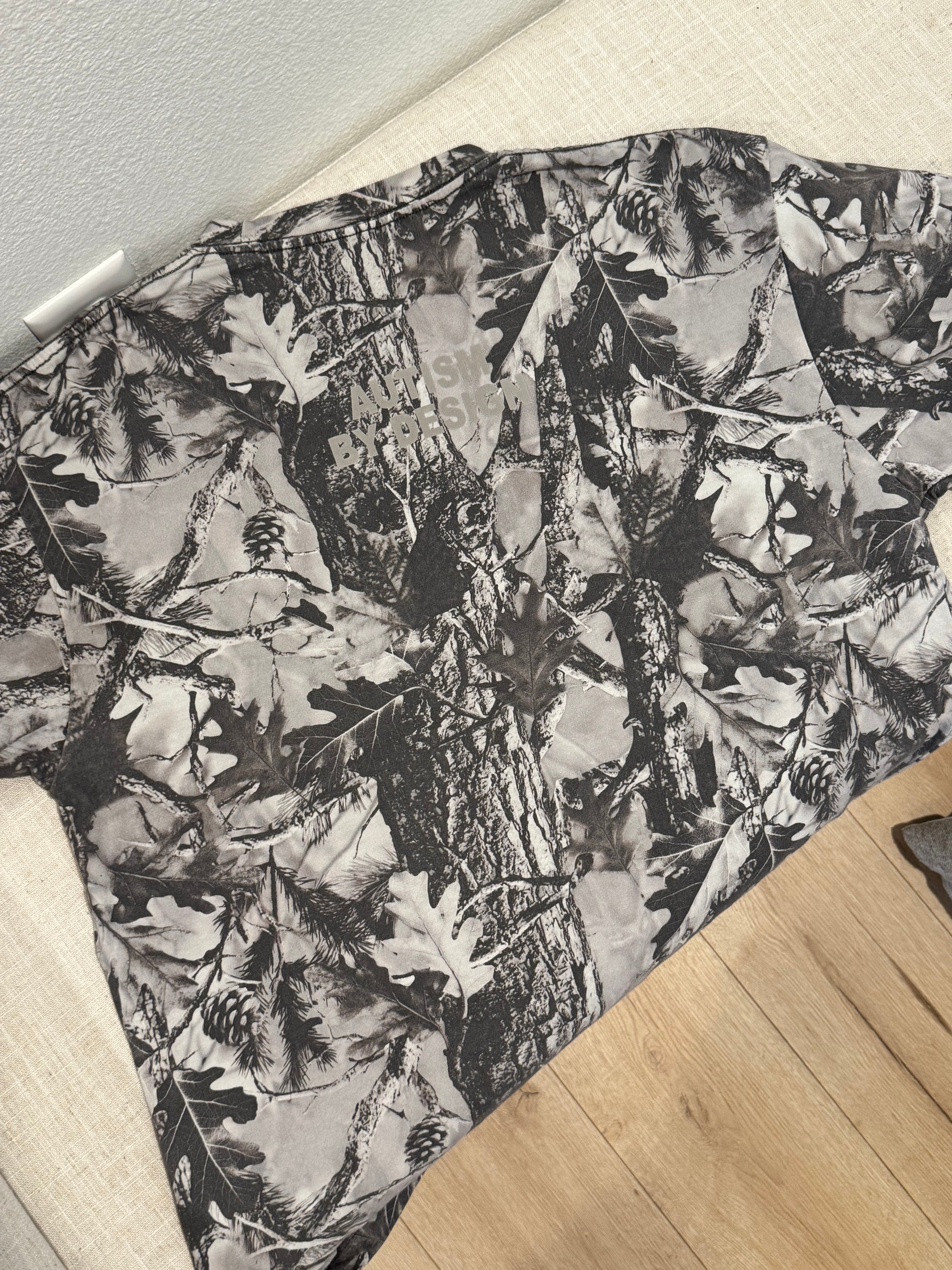 Sample Snow Camo in Grey “JLA" Cotton Collective T-Shirt