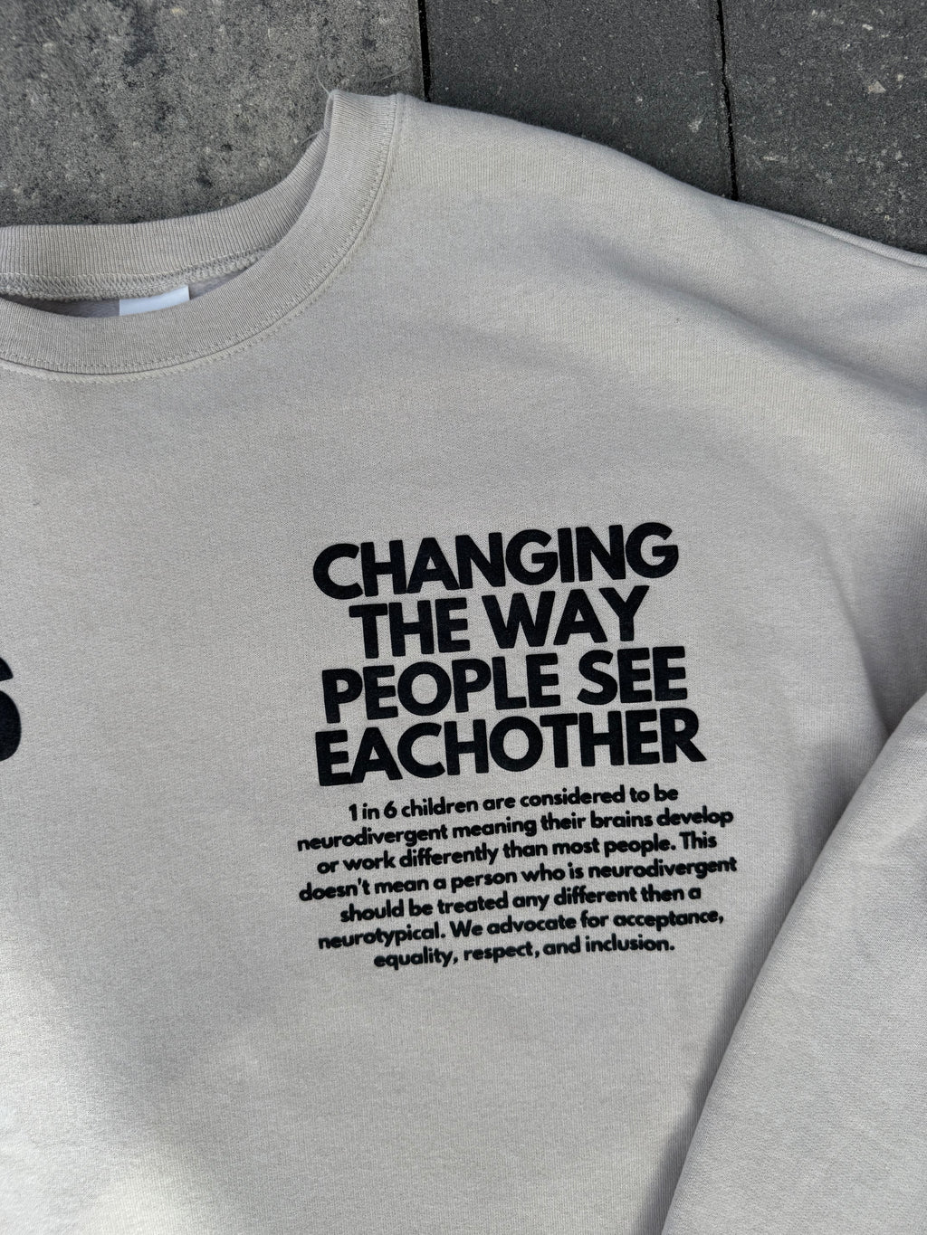 1 in 6 Puff Sweatshirt