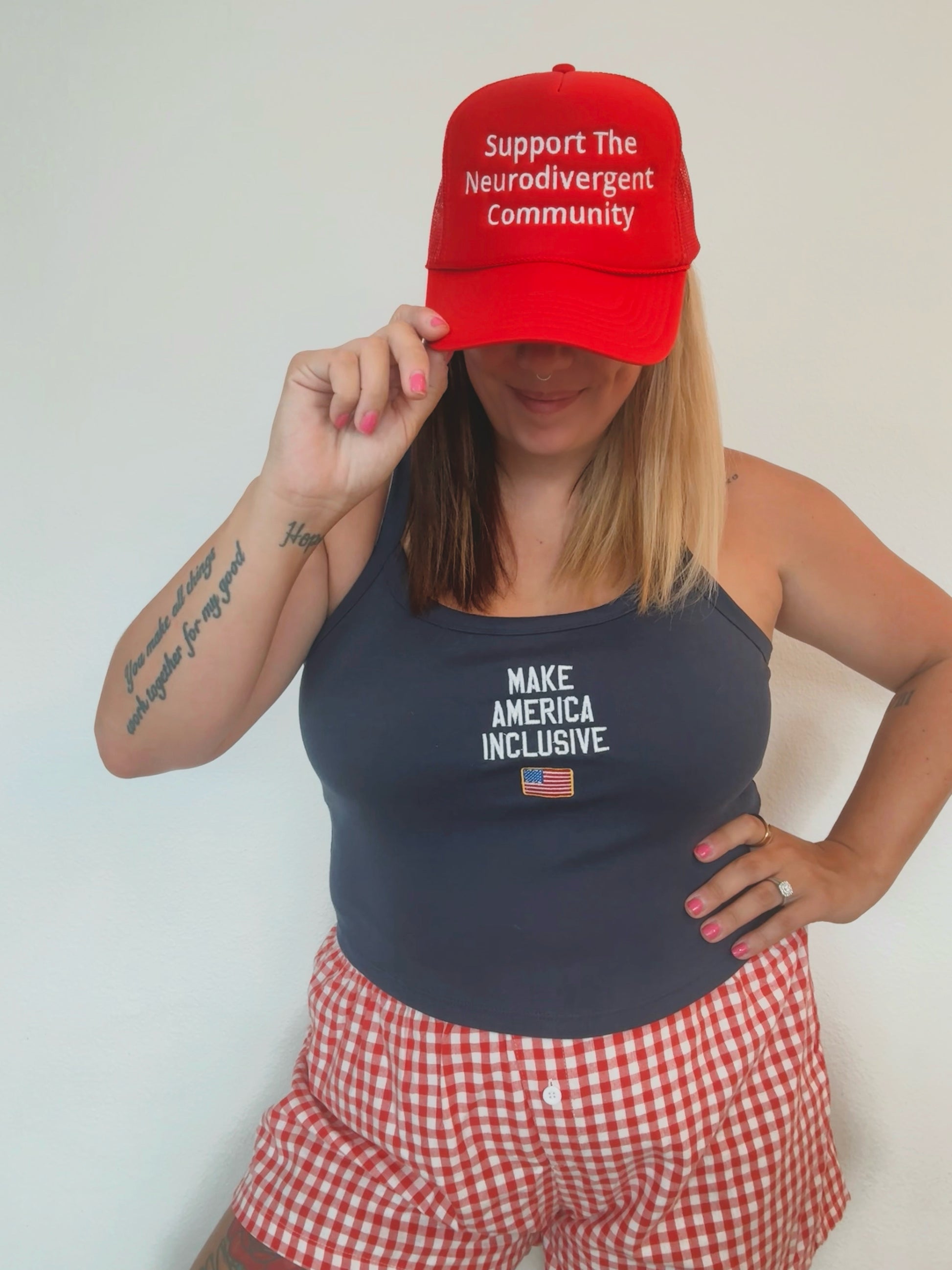 Support the Neurodivergent Community Trucker Hat