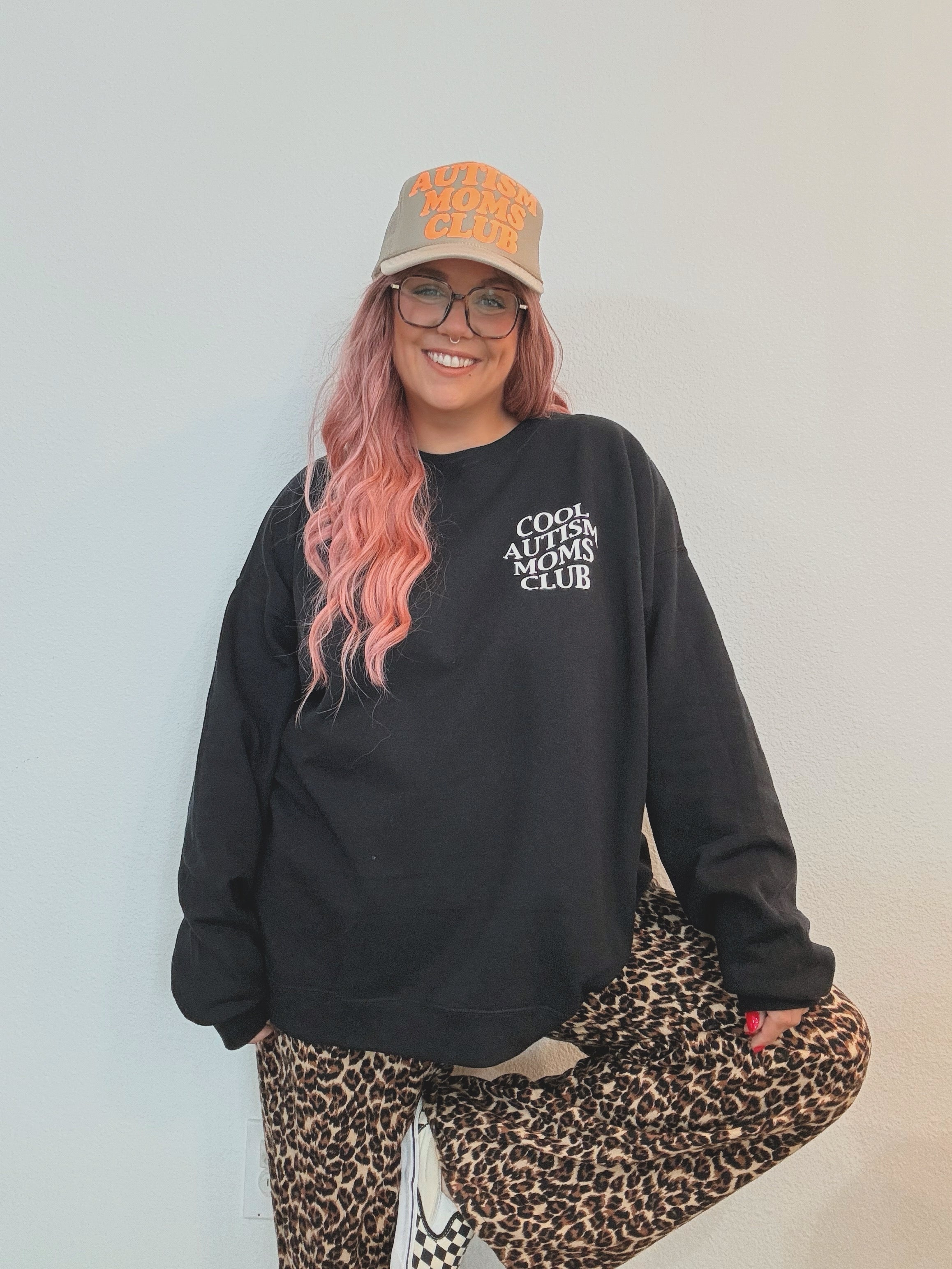 Unisex "Cool Autism Moms Club" Sweatshirt
