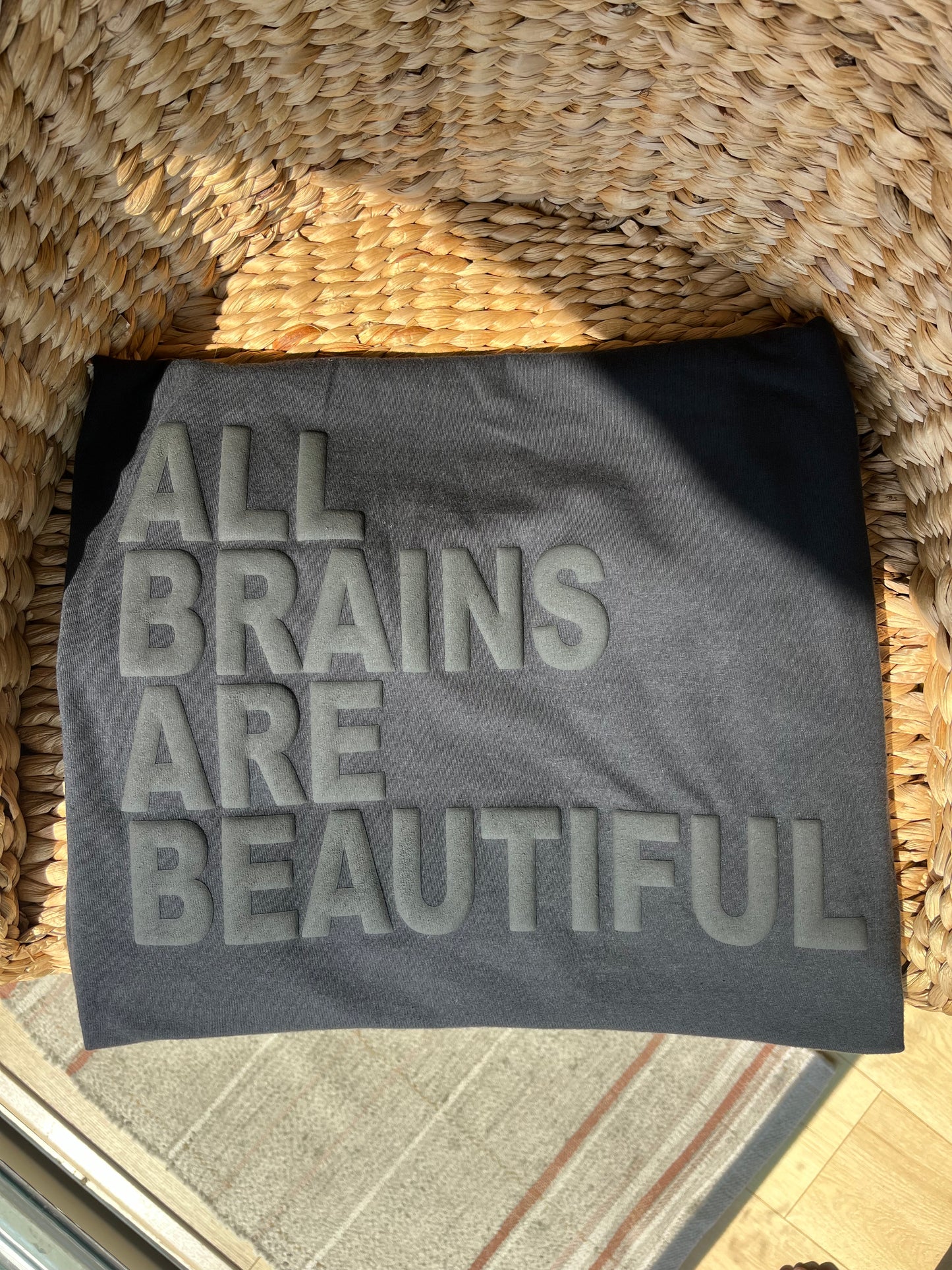 Toddler + Youth All Brains are Beautiful Puff T-Shirt