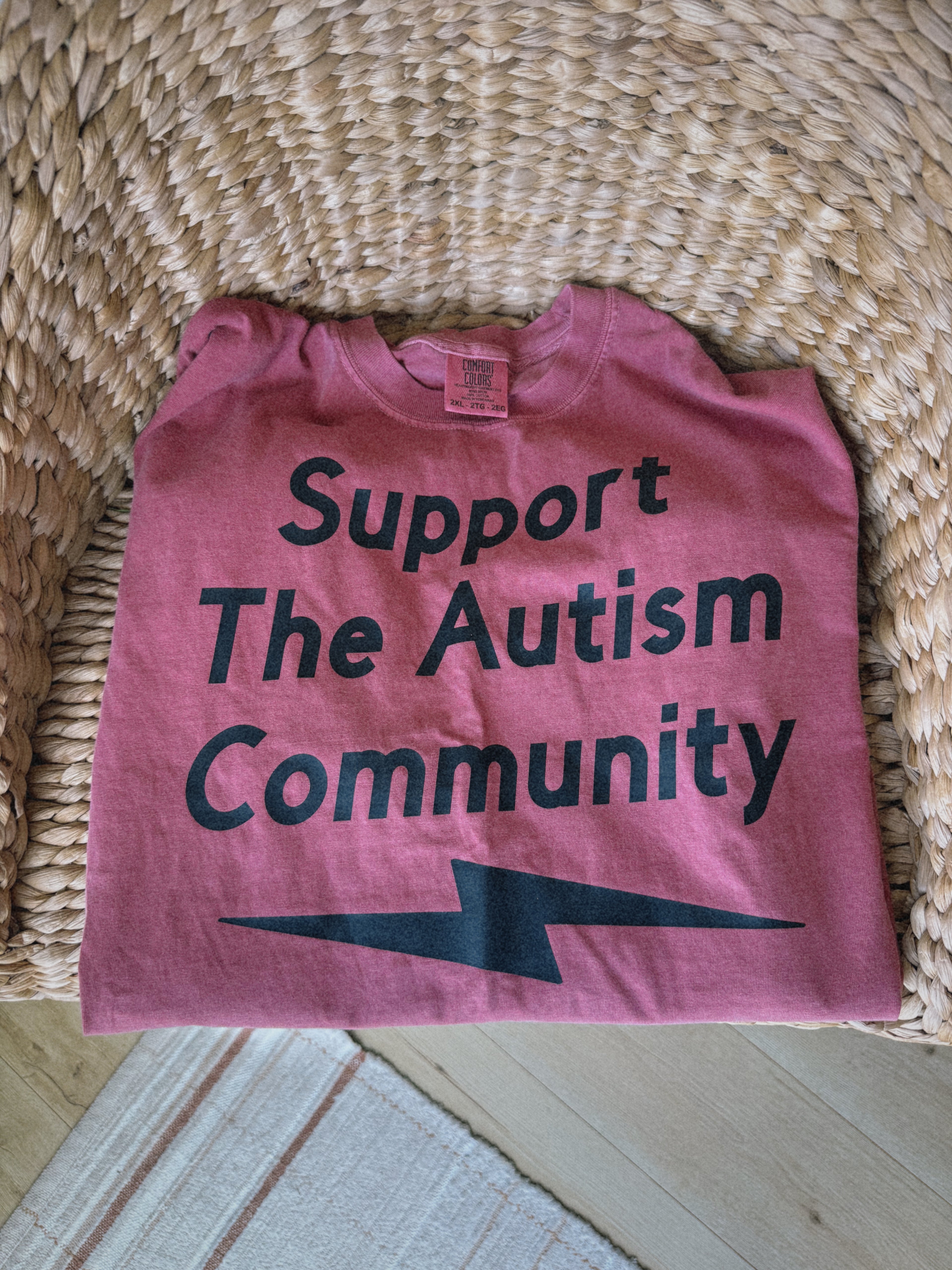 Unisex “Support The Autism Community” T-Shirt