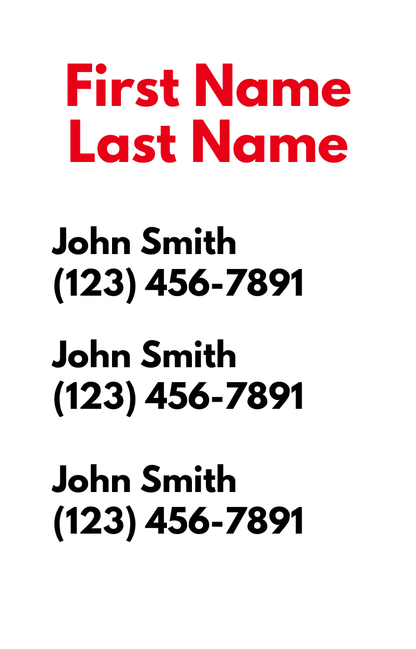 Medical Alert Tag