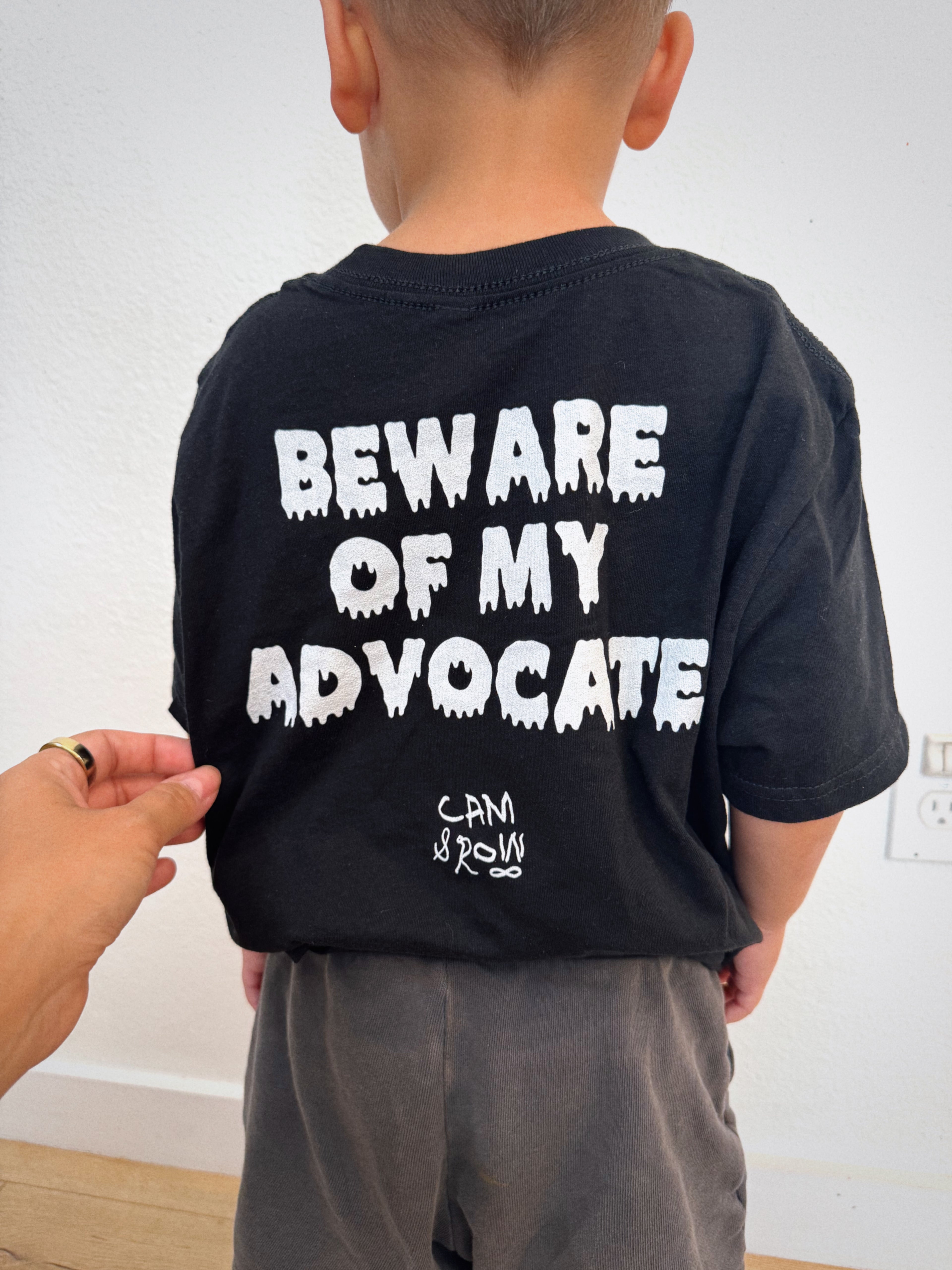 Toddler Beware Of My Advocate T-Shirt