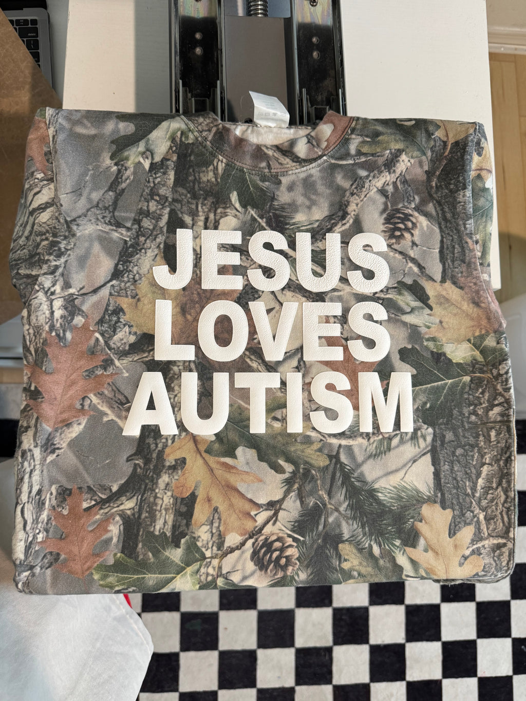 Oops! Kids Vintage Camo “JLA” Cotton Collective T-Shirt