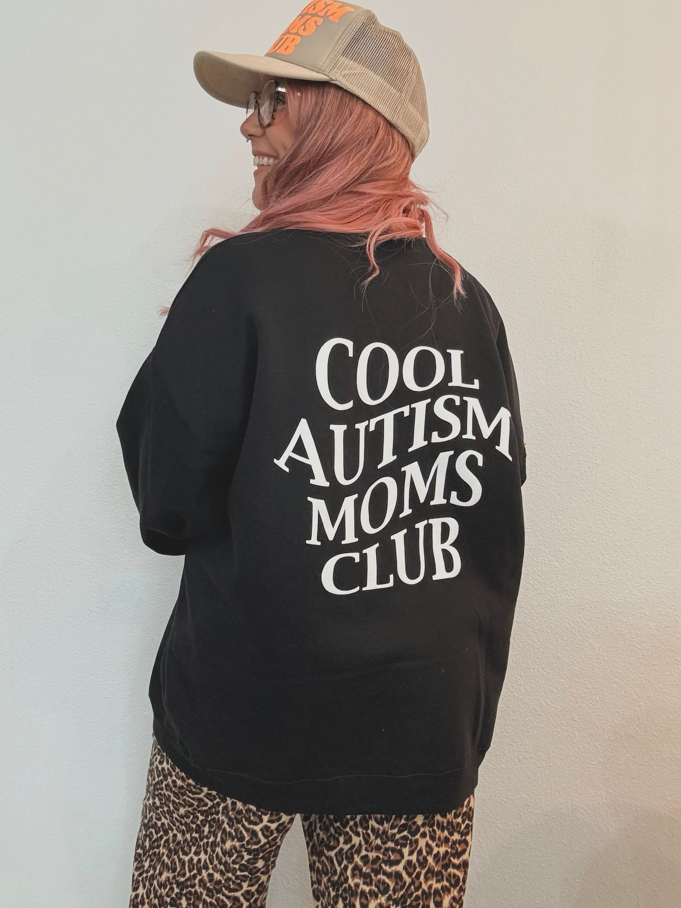 Unisex "Cool Autism Moms Club" Sweatshirt