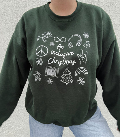 An Inclusive Christmas Sweatshirt