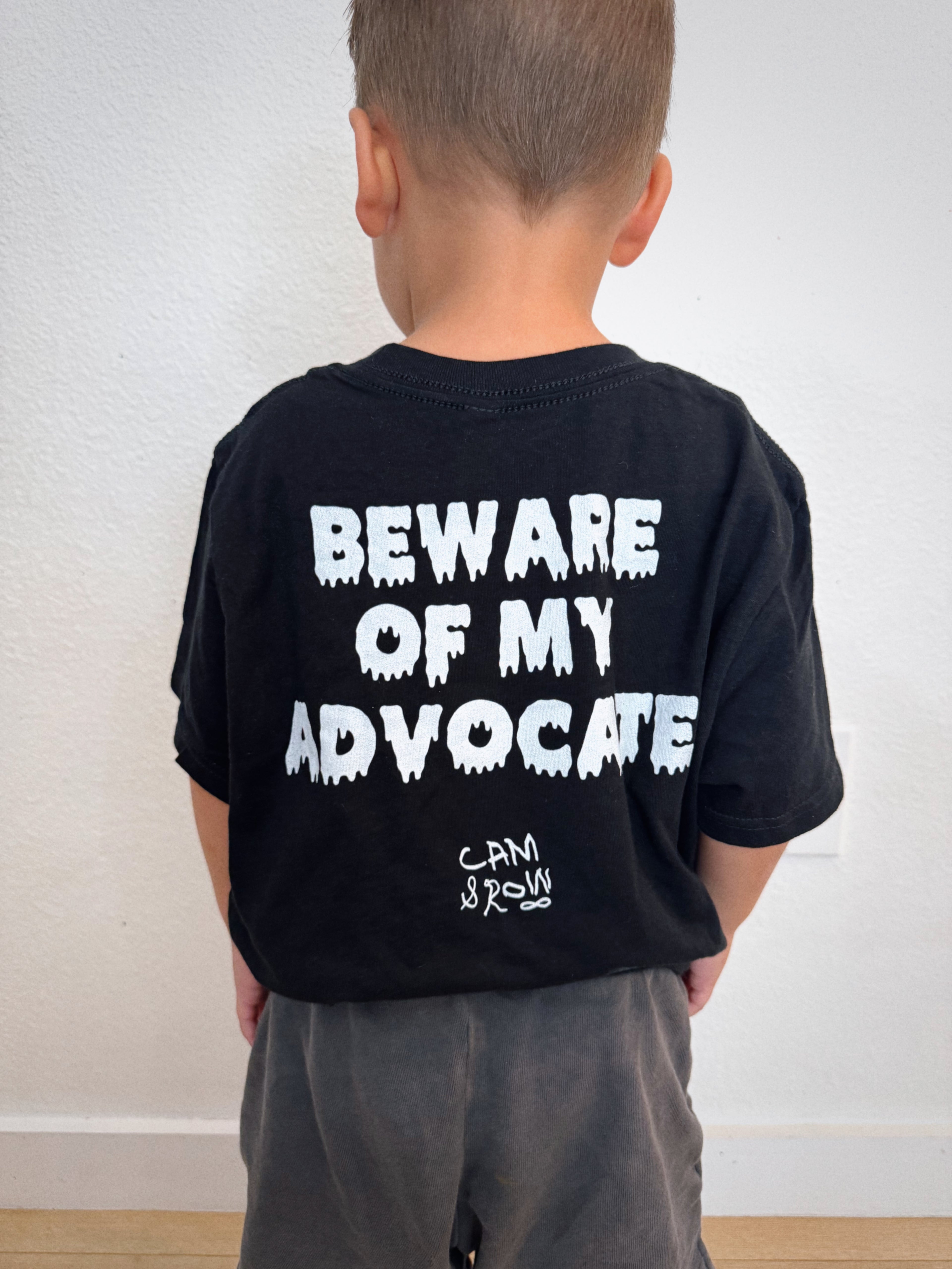 Youth Beware Of My Advocate T-Shirt
