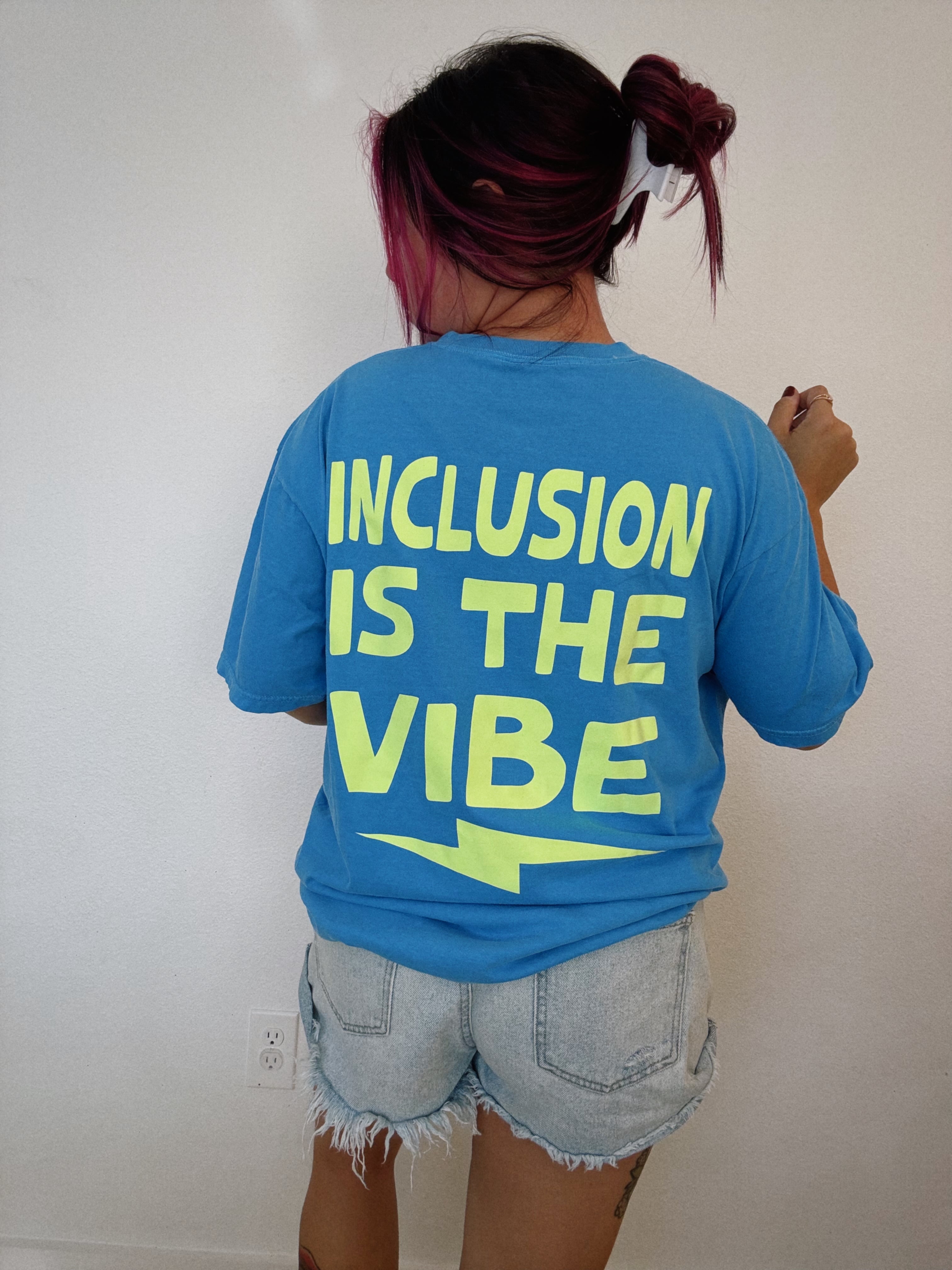 Unisex “Inclusion Is The Vibe” Puff T-Shirt