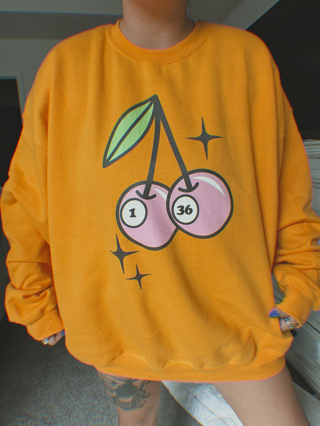 Unisex "1 in 36" Cherry Sweatshirt