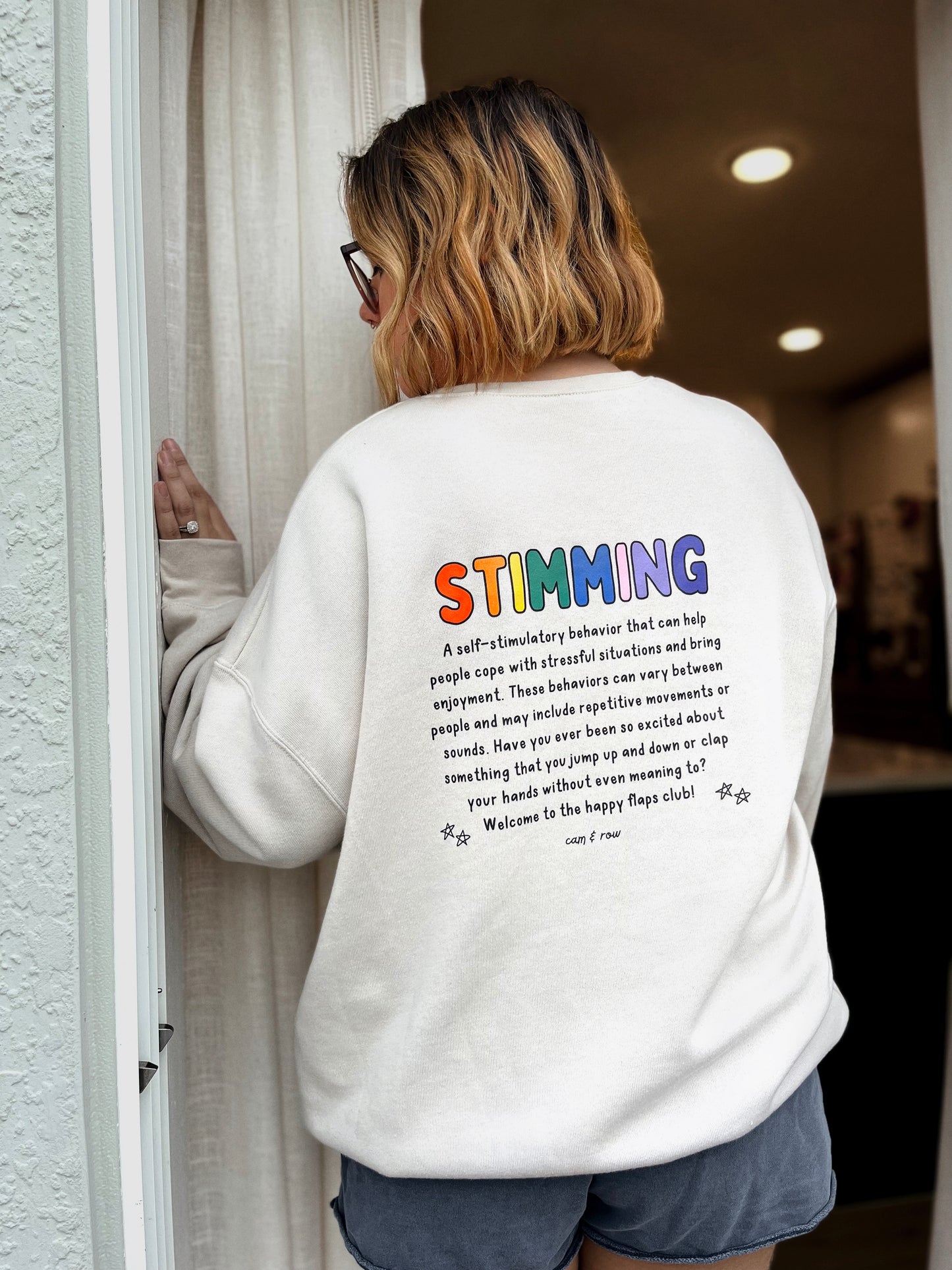 Unisex Stimming Colorful Sweatshirt