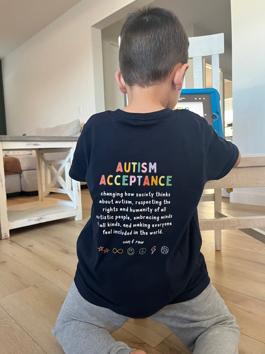 Toddler + Youth Autism Acceptance T-Shirt