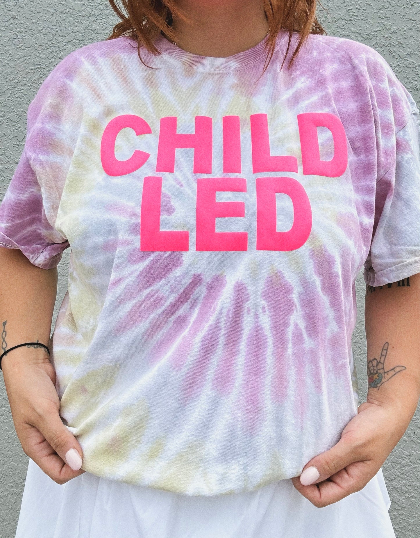 Unisex Child Led Puff Print T-Shirt