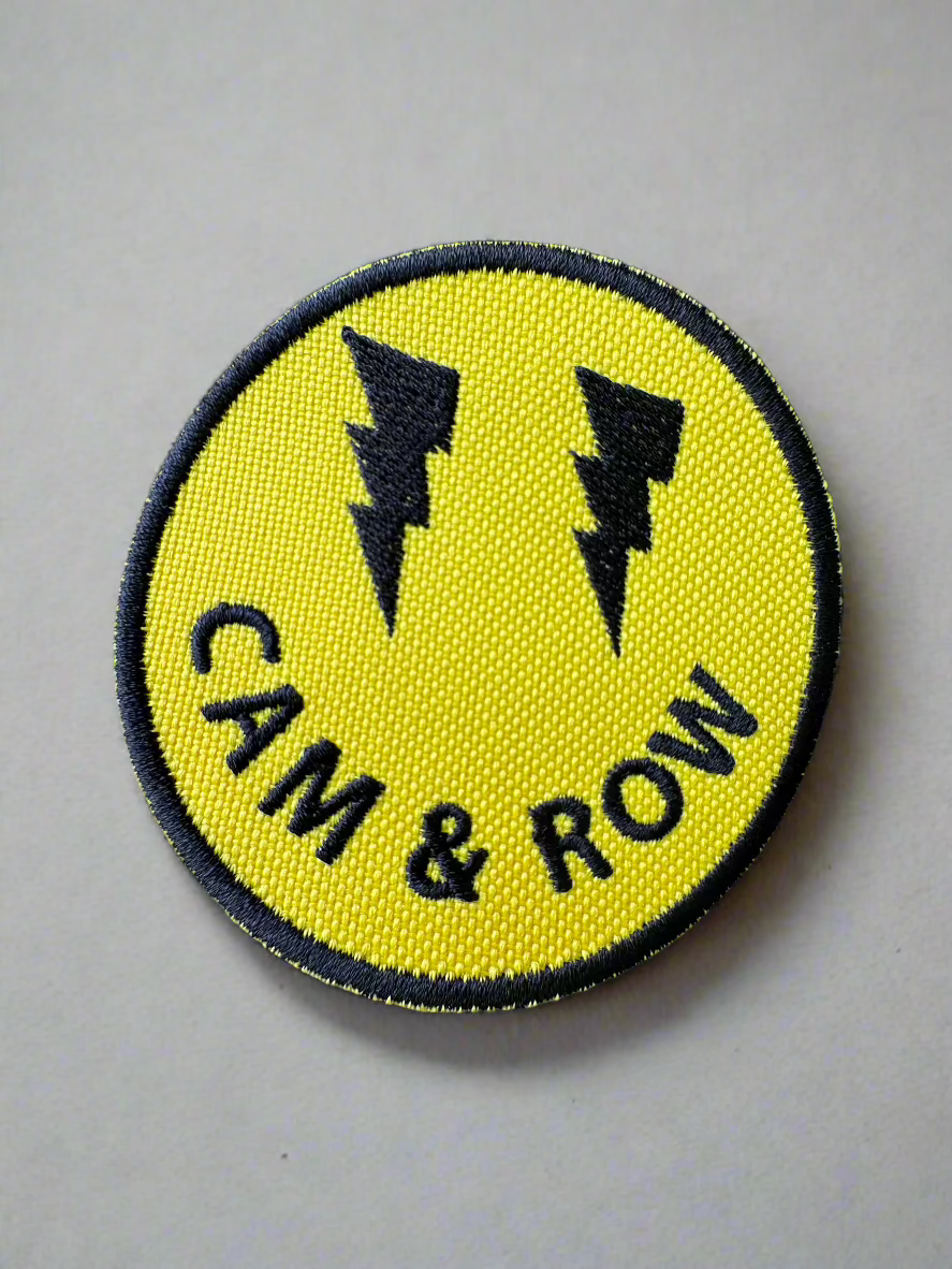 Cam & Row Smiley Patch