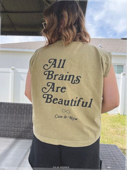 All Brains Are Beautiful Muscle Tank