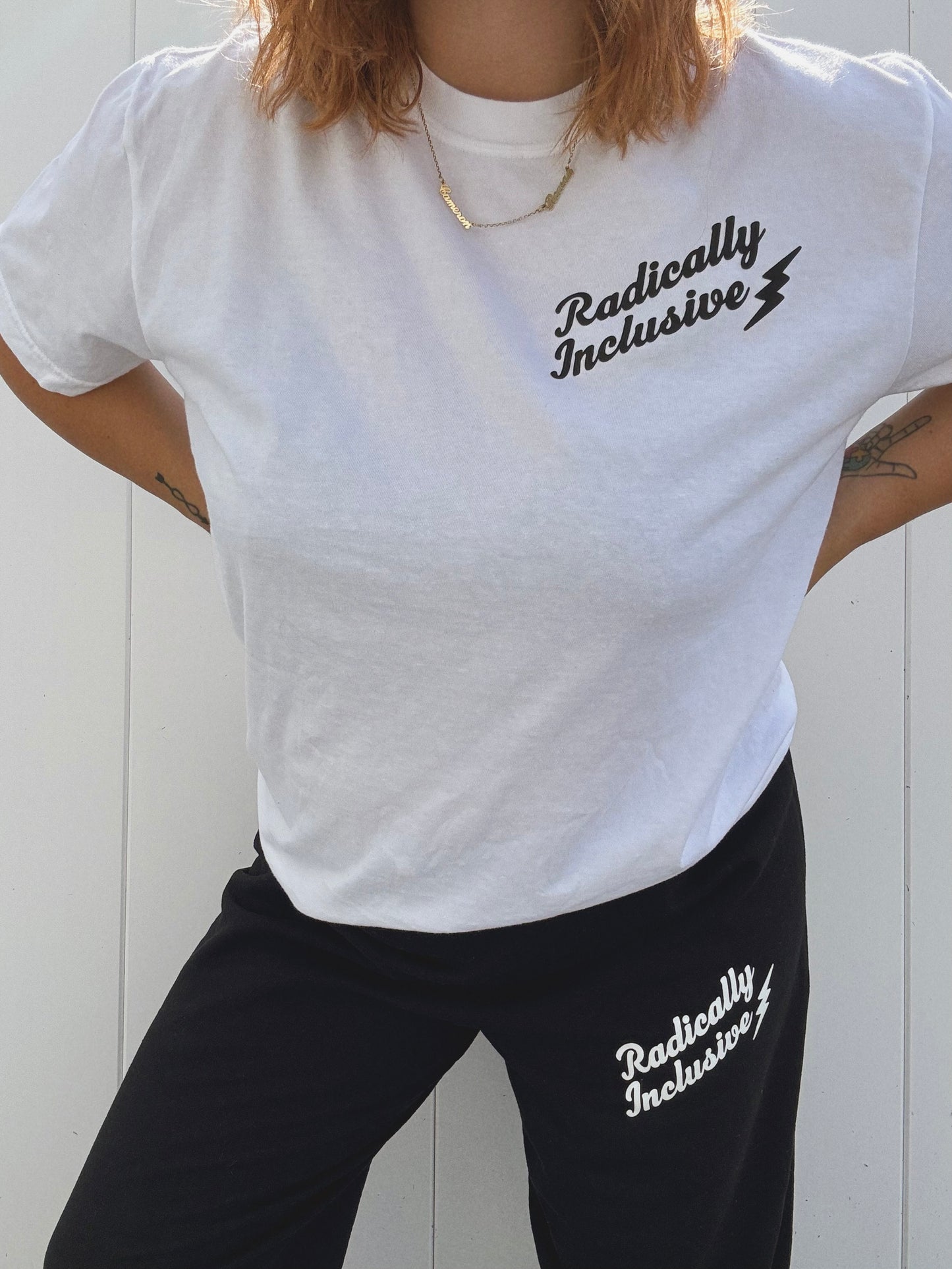 Unisex Radically Inclusive Puff Print Joggers