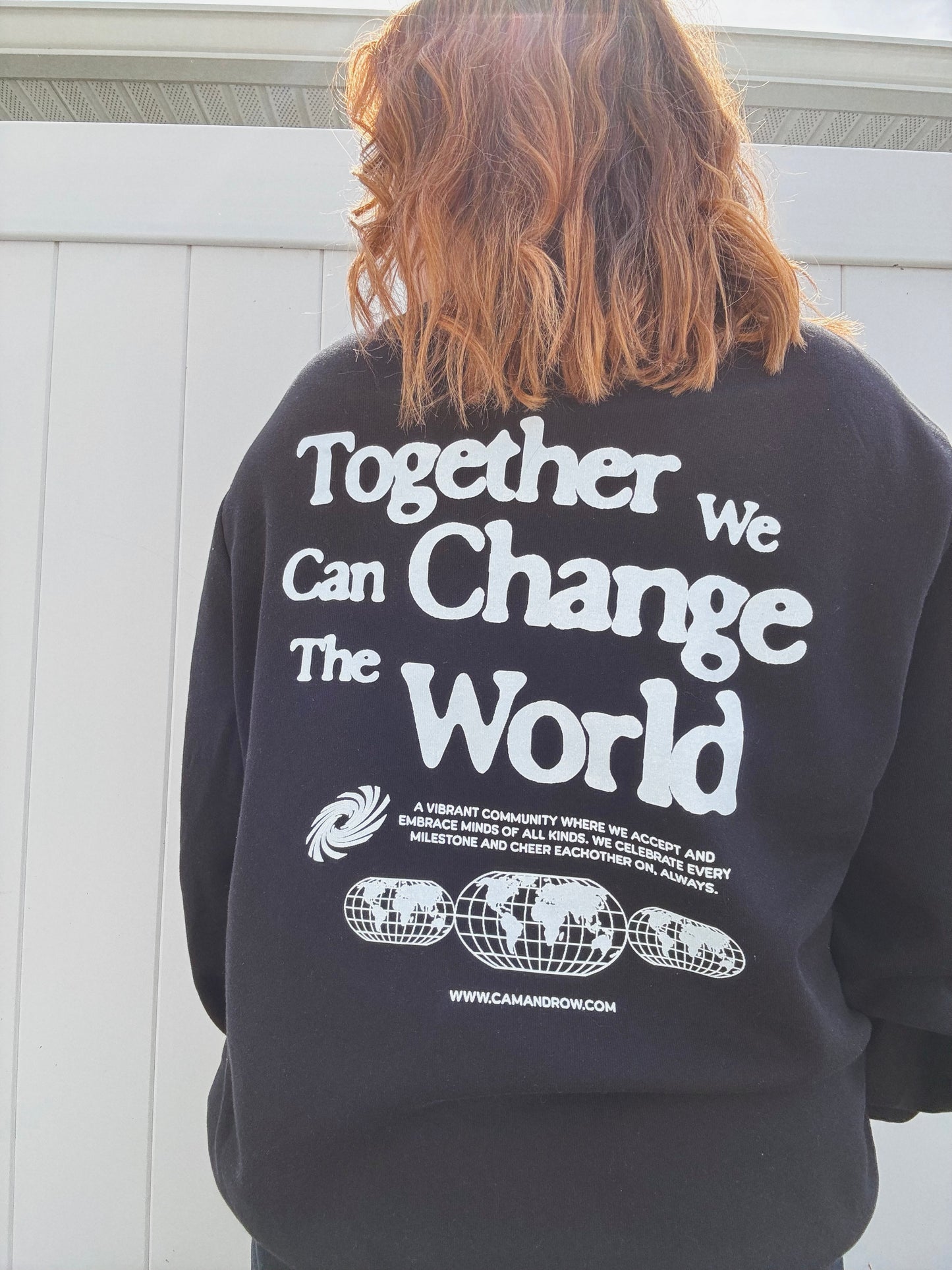 Unisex Together We Can Change The World Sweatshirt