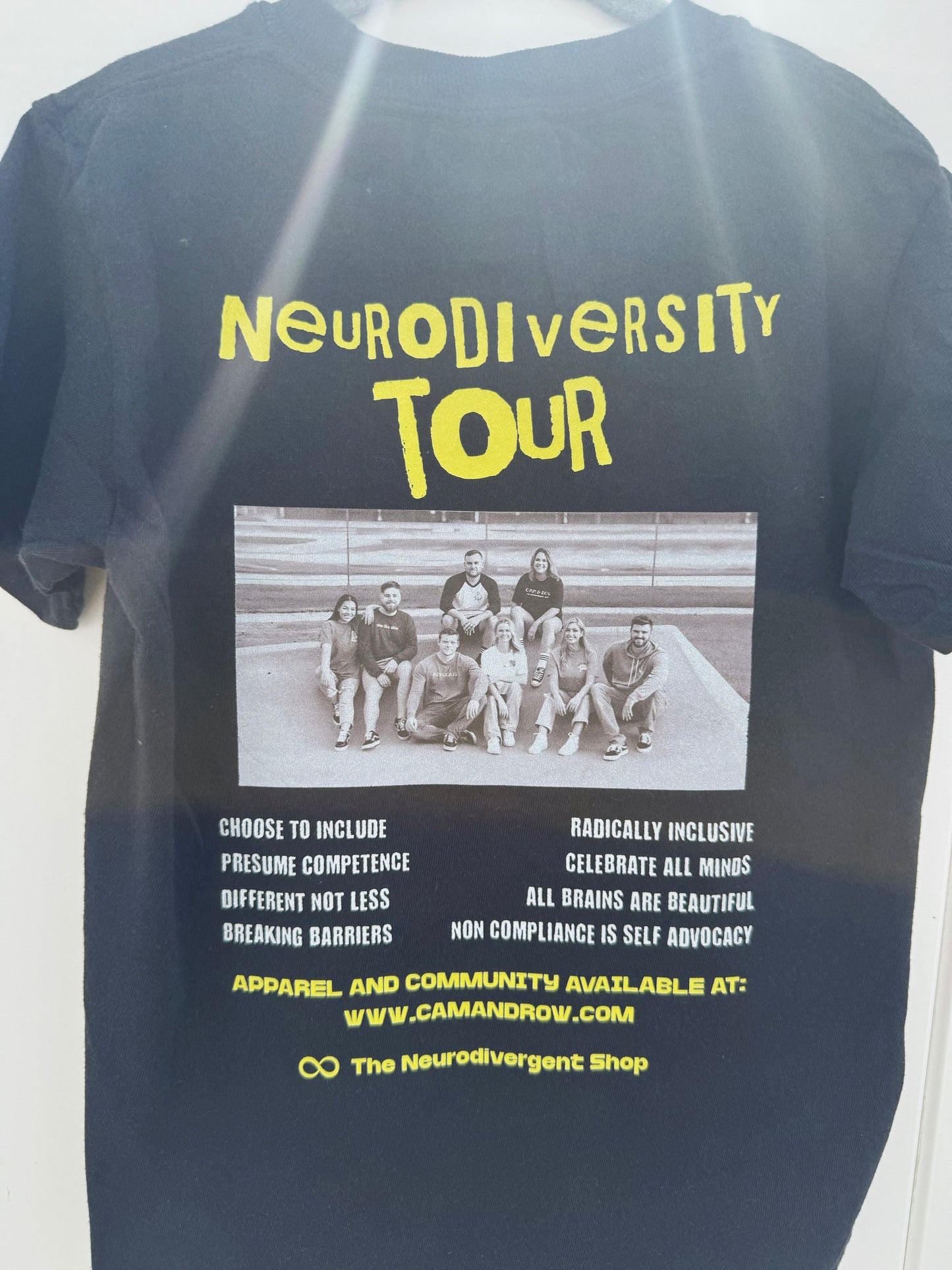 Toddler + Youth Neurodiversity Tour T-Shirt