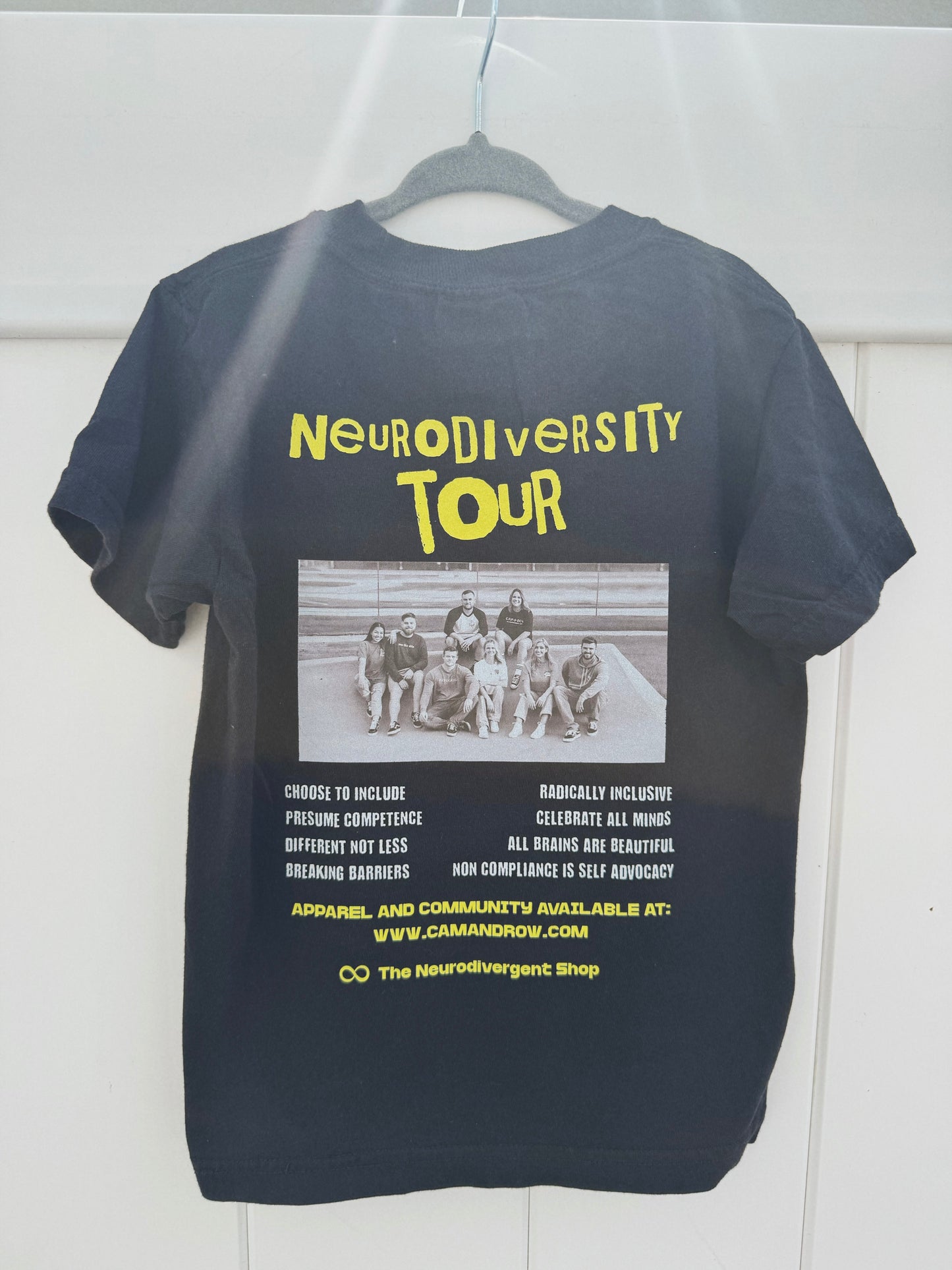 Toddler + Youth Neurodiversity Tour T-Shirt