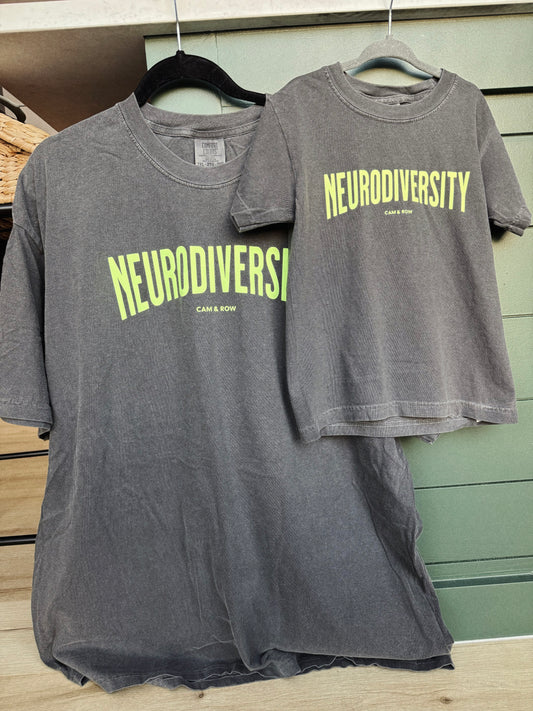 Toddler + Youth Neurodiversity Puff Print Tee