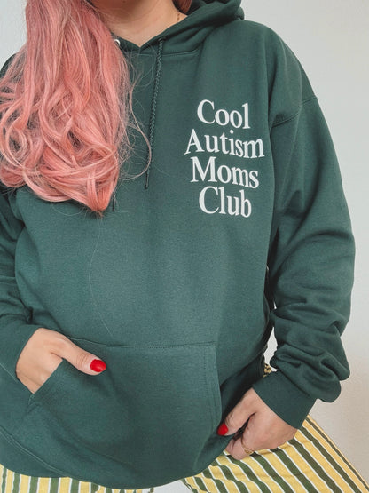 "Cool Autism Moms Club" Unisex Puff Print Hoodie