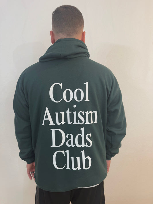 "Cool Autism Dads Club" Unisex Puff Print Hoodie