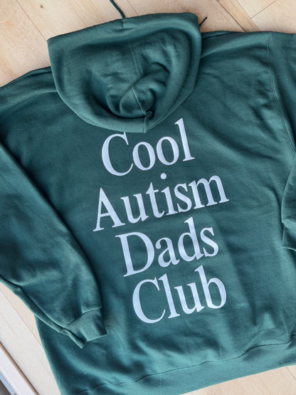 "Cool Autism Dads Club" Unisex Puff Print Hoodie