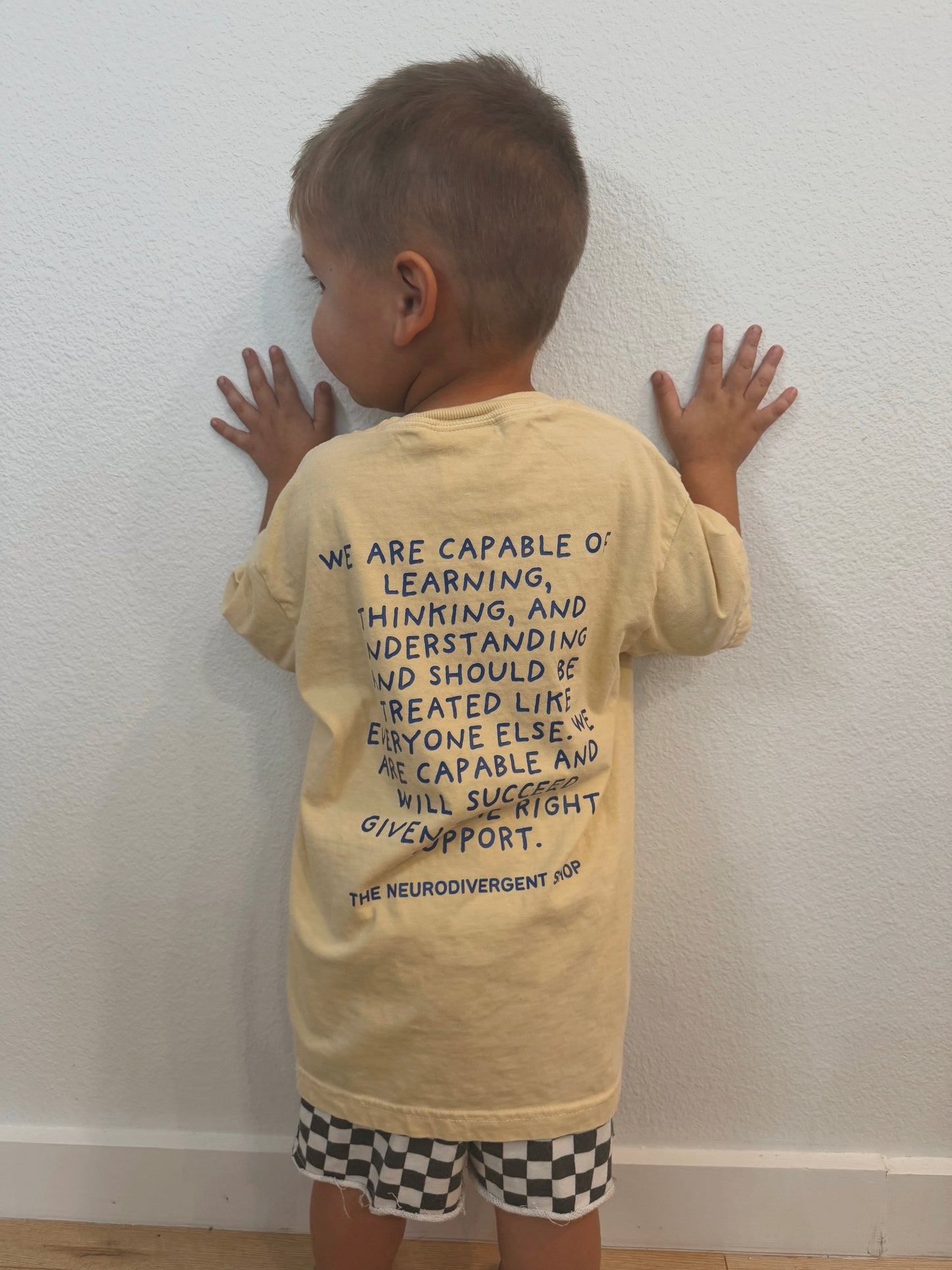 Toddler + Youth "Presume Competence" T-Shirt