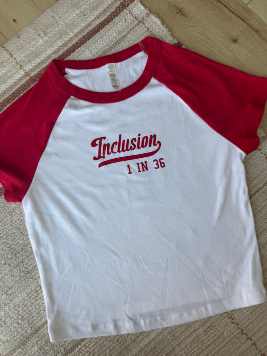 Inclusion 1 in 36 Baby Tee