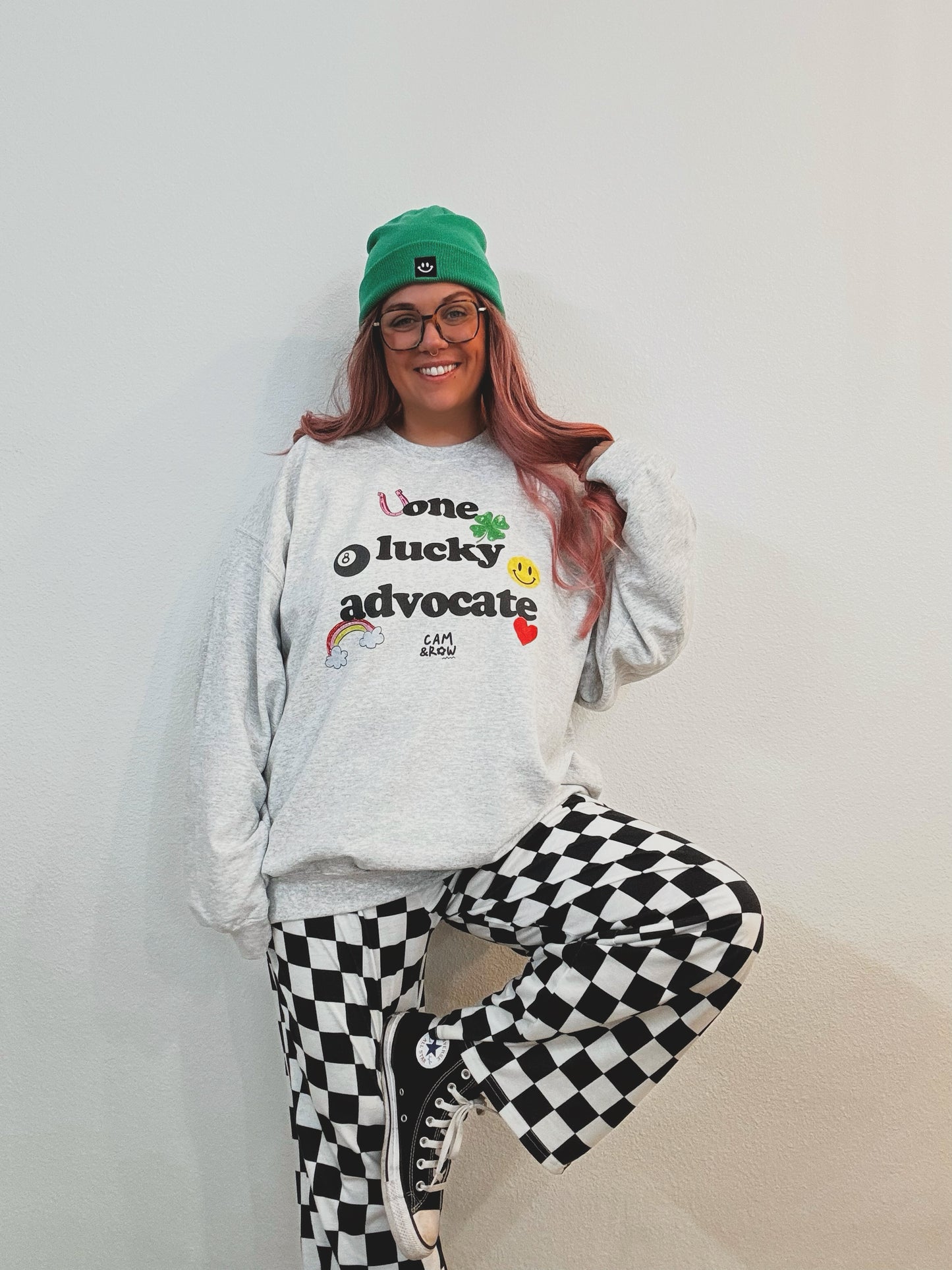 Unisex "One Lucky Advocate" Sweatshirt