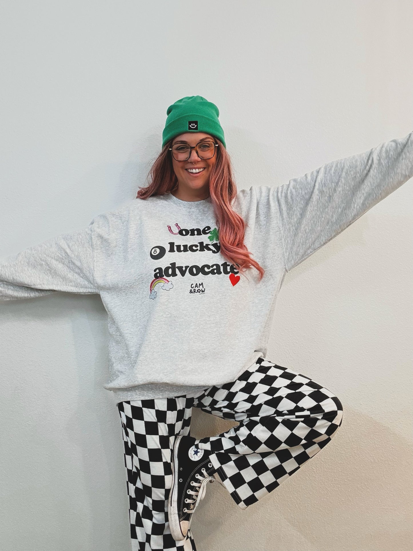 Unisex "One Lucky Advocate" Sweatshirt