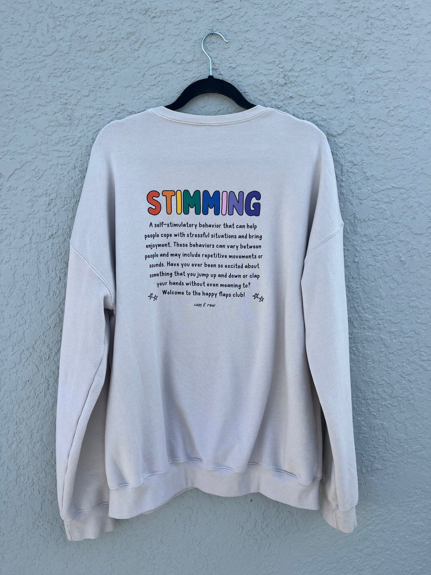 Unisex Stimming Colorful Sweatshirt