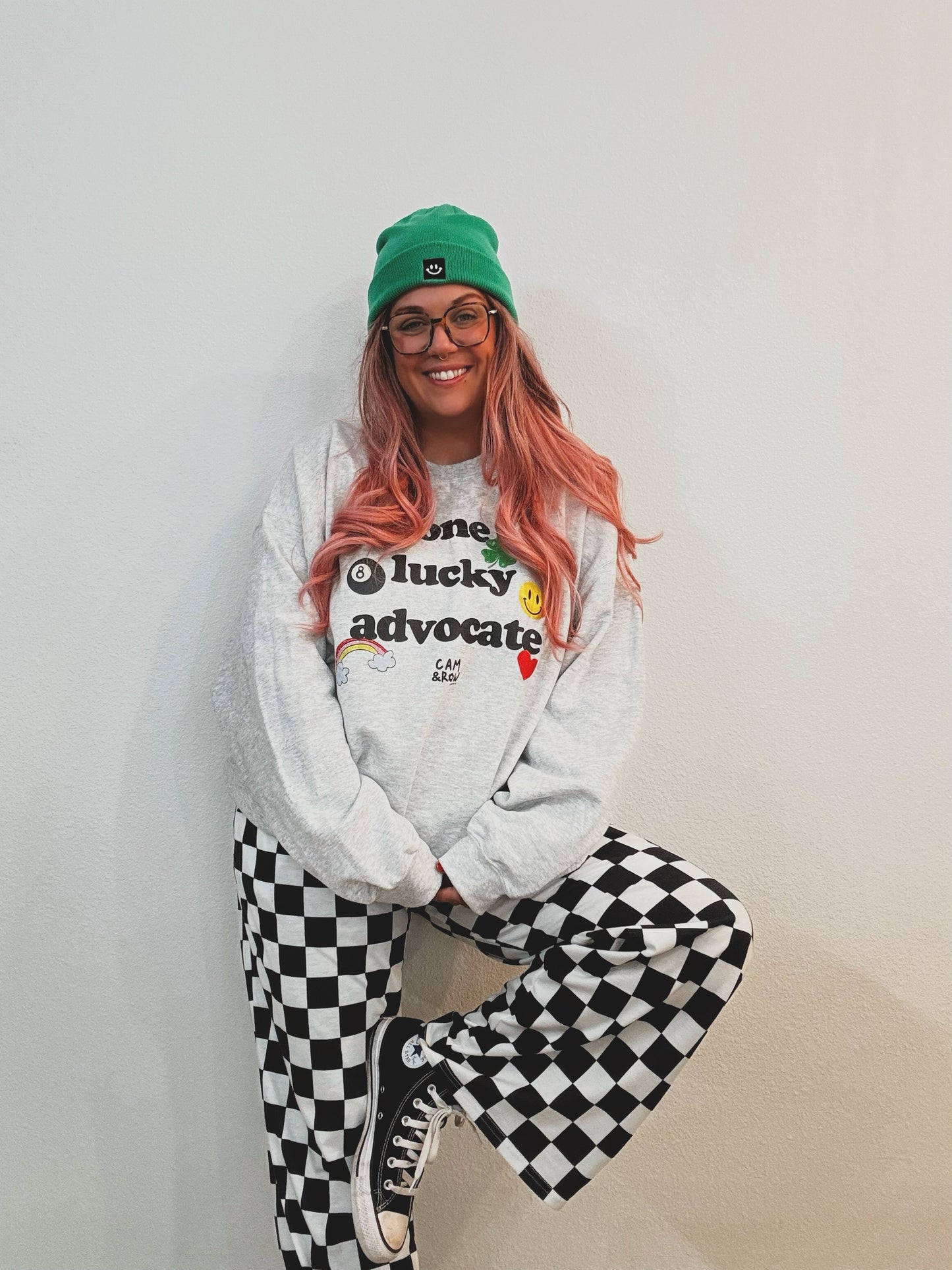 Unisex "One Lucky Advocate" Sweatshirt