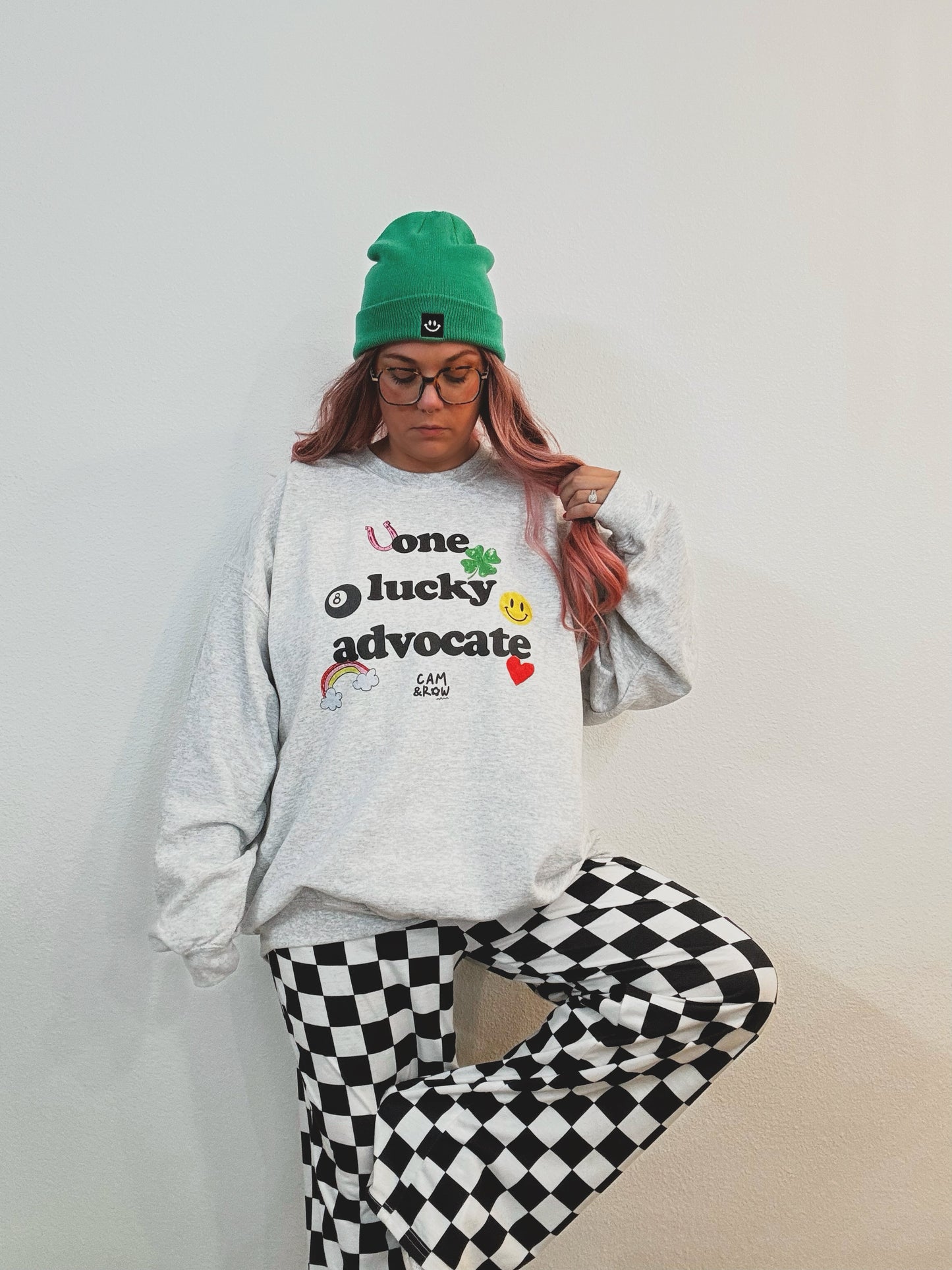 Unisex "One Lucky Advocate" Sweatshirt