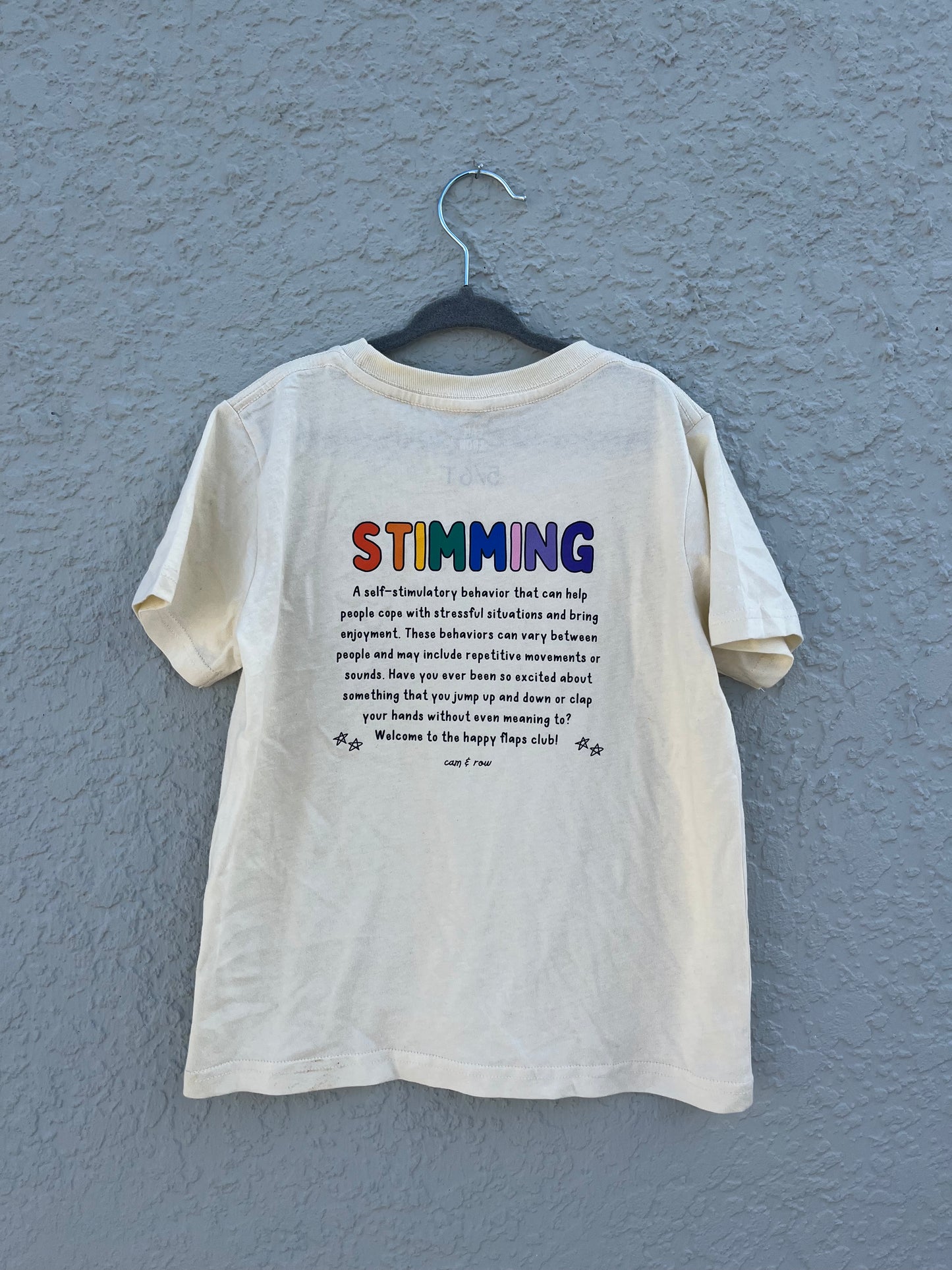 Toddler + Youth Stimming Colorful T-Shirt