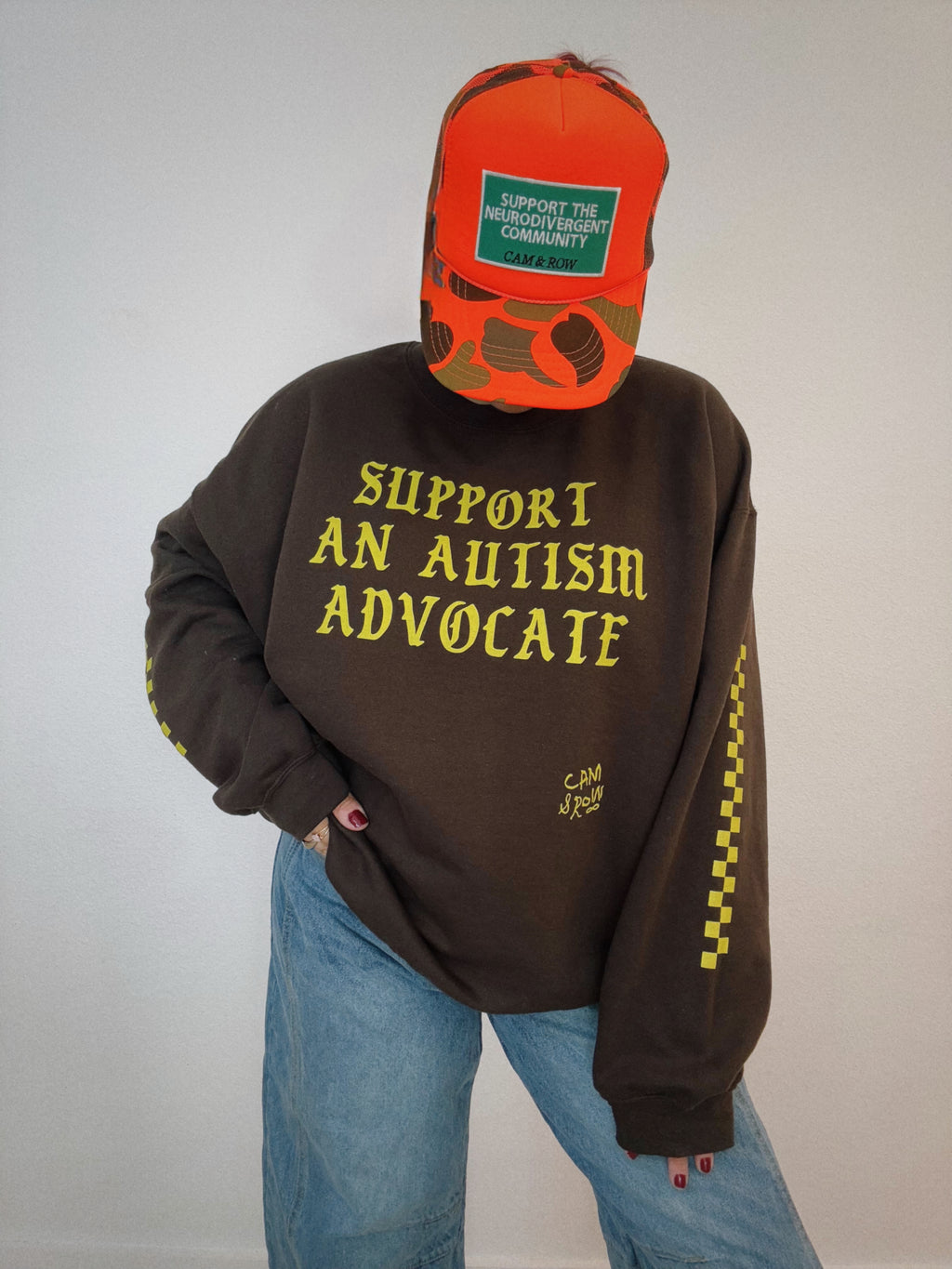 Unisex “Support an Autism Advocate” Sweatshirt