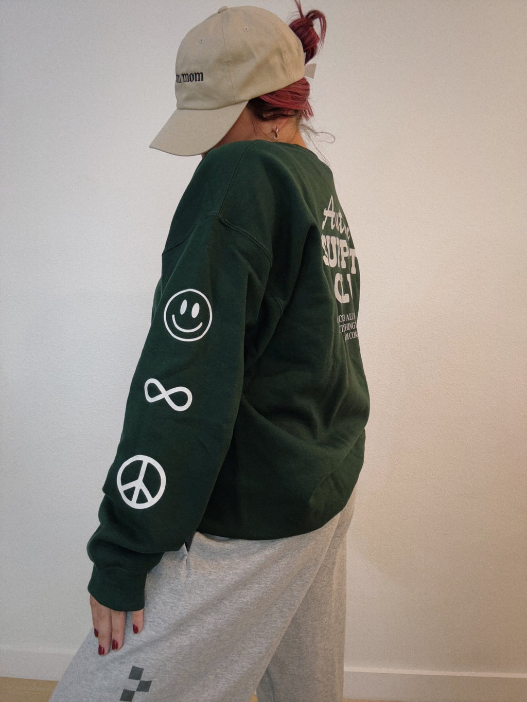 Unisex “Autism Support Club” Sweatshirt- Forest Green or Navy