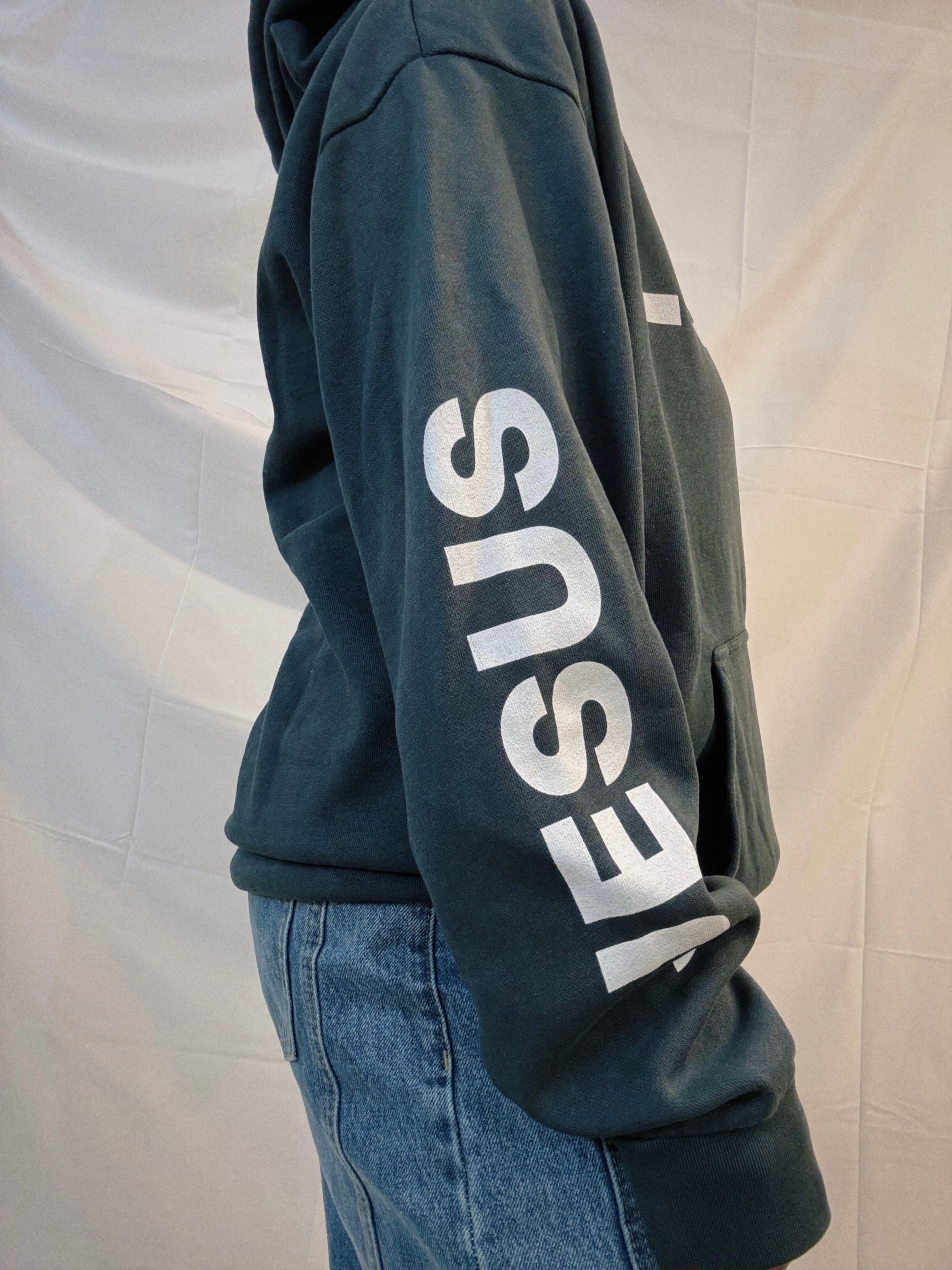 Unisex Garment-Dyed “Open Arms JLA” Hoodie