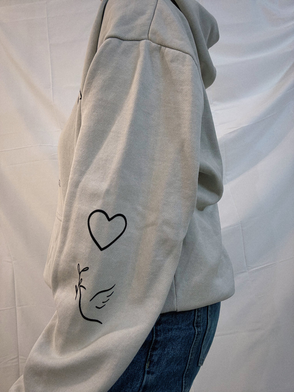 Unisex "Made To Advocate" Garment-Dyed Hoodie