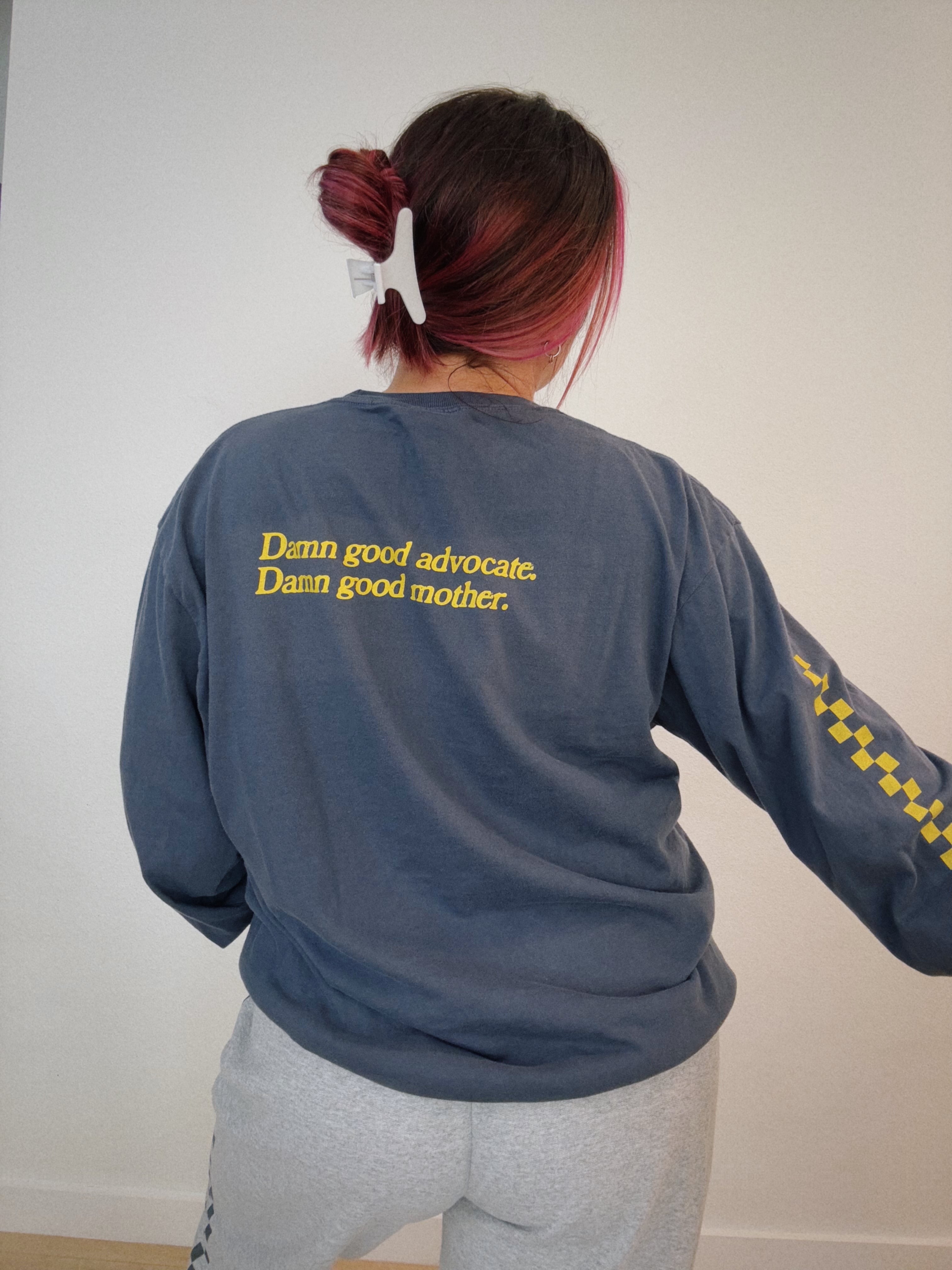 Unisex “Damn Good Mother” Long Sleeve T-Shirt