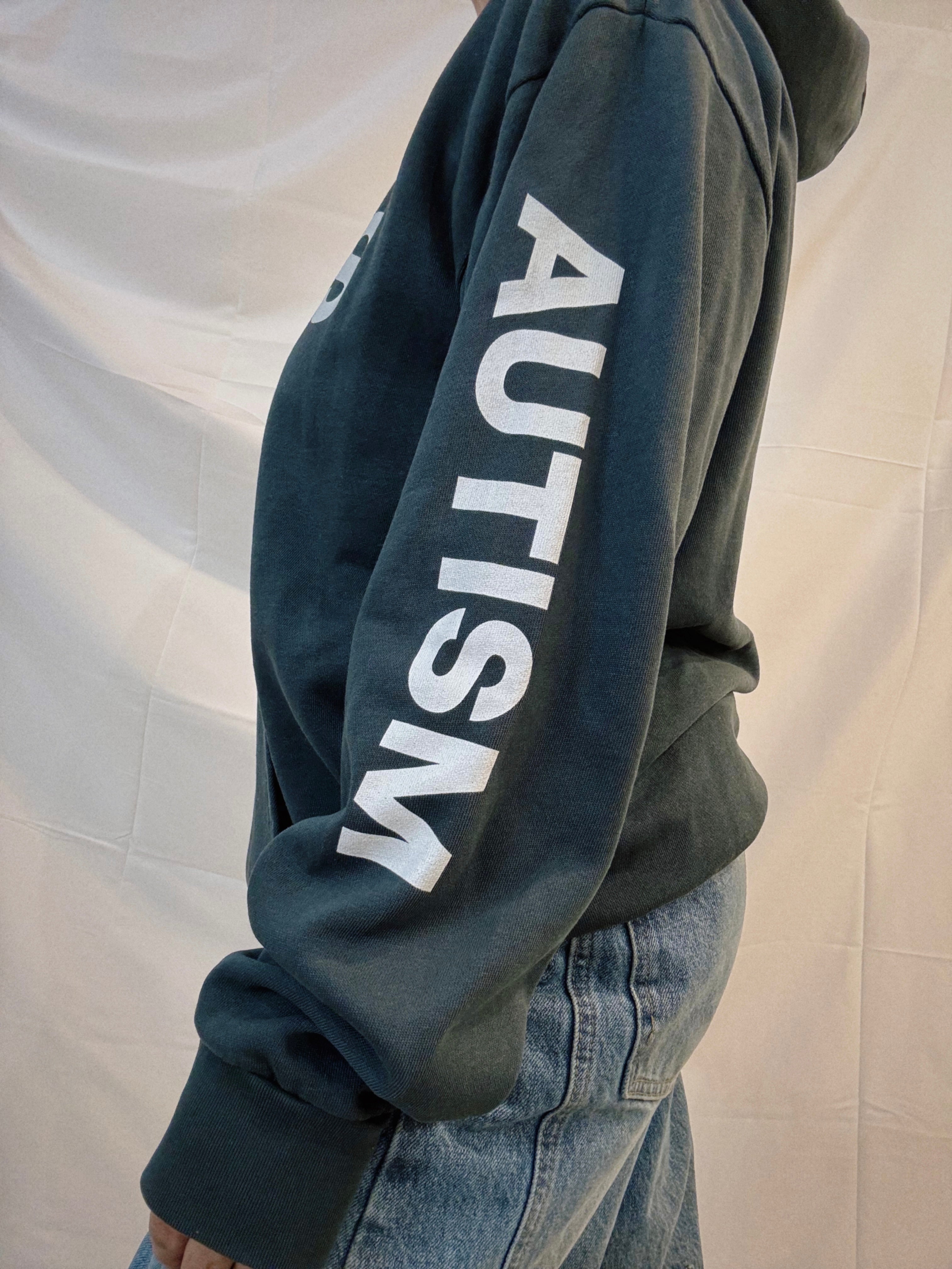 Unisex Garment-Dyed “Open Arms JLA” Hoodie