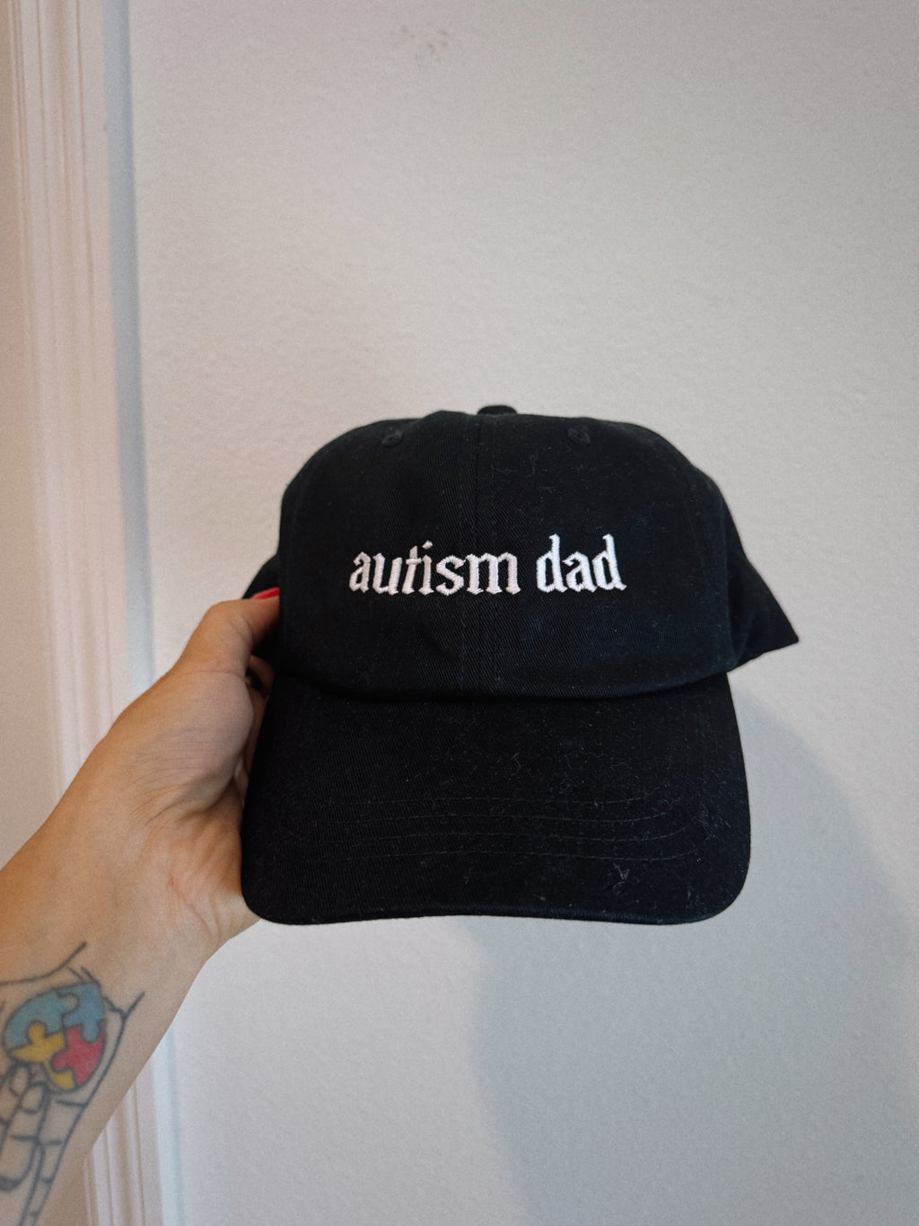 “Autism Dad” Embroidered Hat